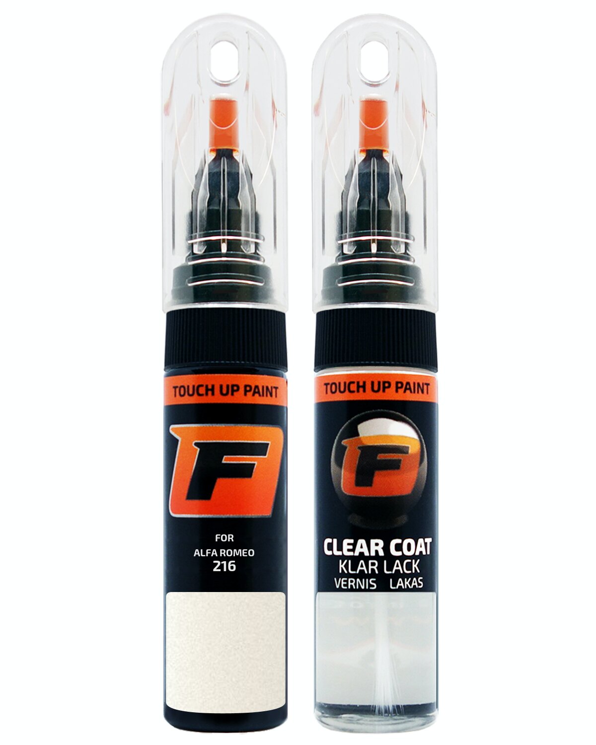 for ALFA ROMEO 216 MADRE PERLA WHITE TOUCH UP PAINT Pen Kit Scratch Repair Set - Picture 9 of 10