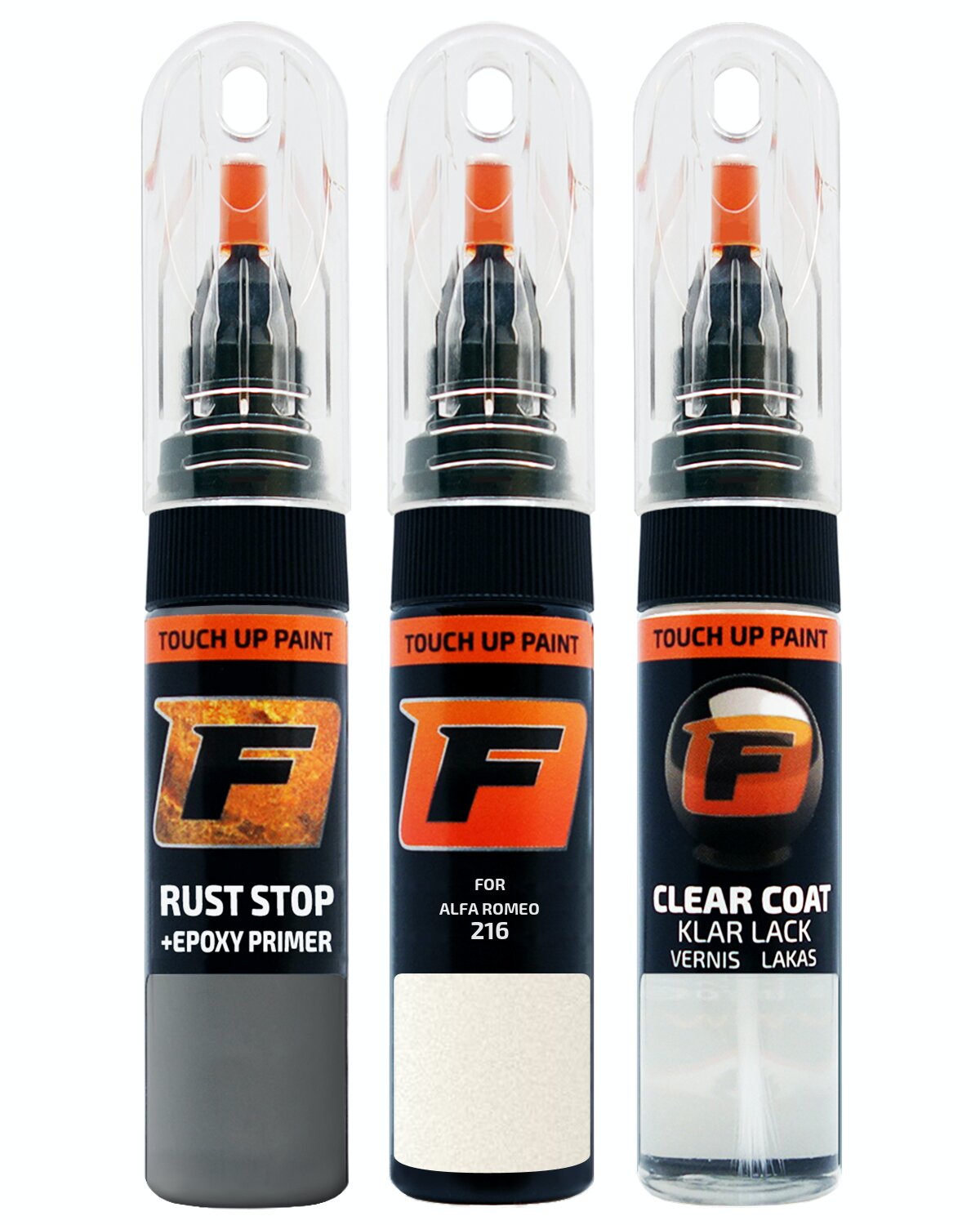 for ALFA ROMEO 216 MADRE PERLA WHITE TOUCH UP PAINT Pen Kit Scratch Repair Set - Picture 10 of 10