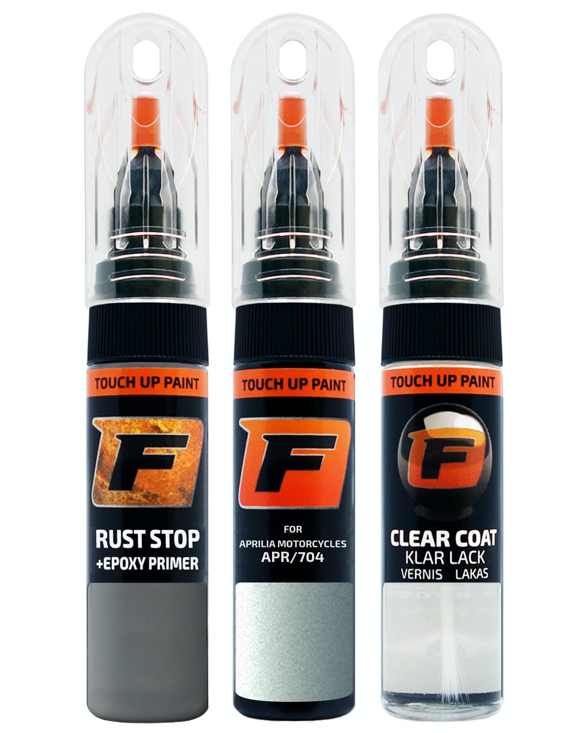for APRILIA MOTORCYCLES APR/704 GRIGIO TOUCH UP PAINT Pen Kit Scratch Repair Set - Picture 10 of 10