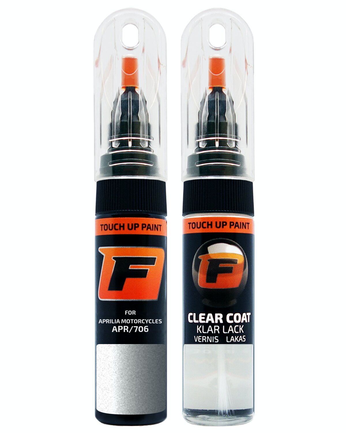 for APRILIA MOTORCYCLES APR/706 SILVER TOUCH UP PAINT Pen Kit Scratch Repair Set - Picture 9 of 10