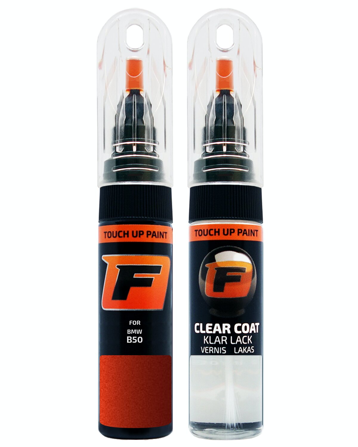 for BMW B50 SAKHIR ORANGE TOUCH UP PAINT Pen Kit Scratch Repair Set - Picture 9 of 10