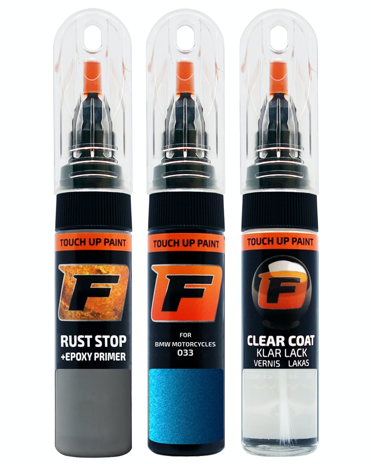 for BMW MOTORCYCLES 033 BLAU TOUCH UP PAINT Pen Kit Scratch Repair Set - Picture 10 of 10