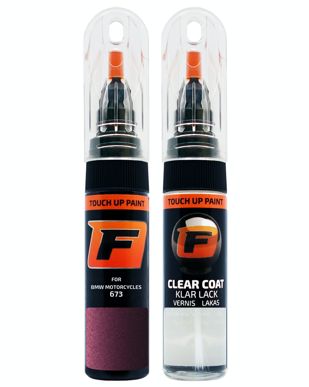 for BMW MOTORCYCLES 673 VIOLETT TOUCH UP PAINT Pen Kit Scratch Repair Set - Picture 9 of 10