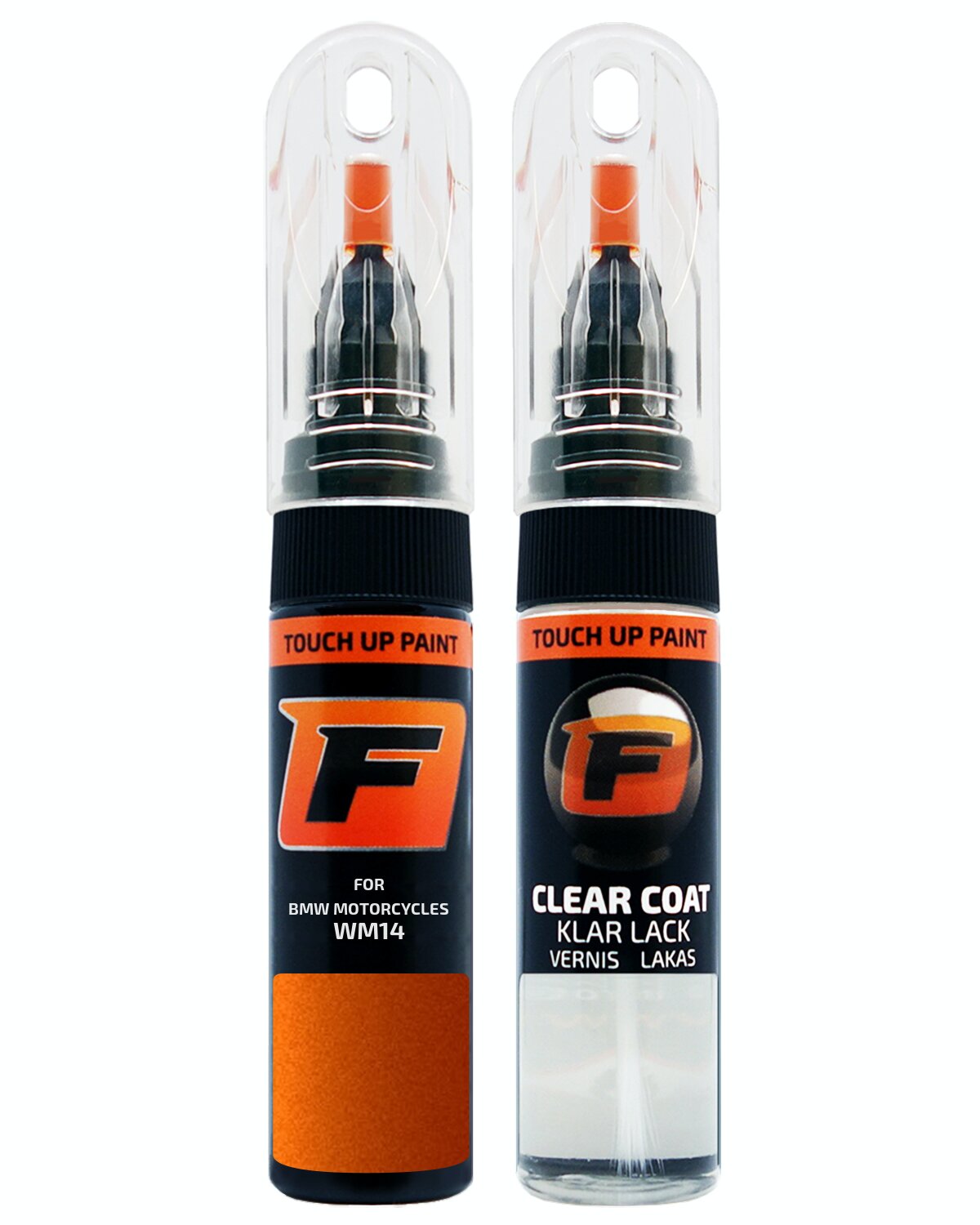 for BMW MOTORCYCLES WM14 LAVAORANGE TOUCH UP PAINT Pen Kit Scratch Repair Set - Picture 9 of 10