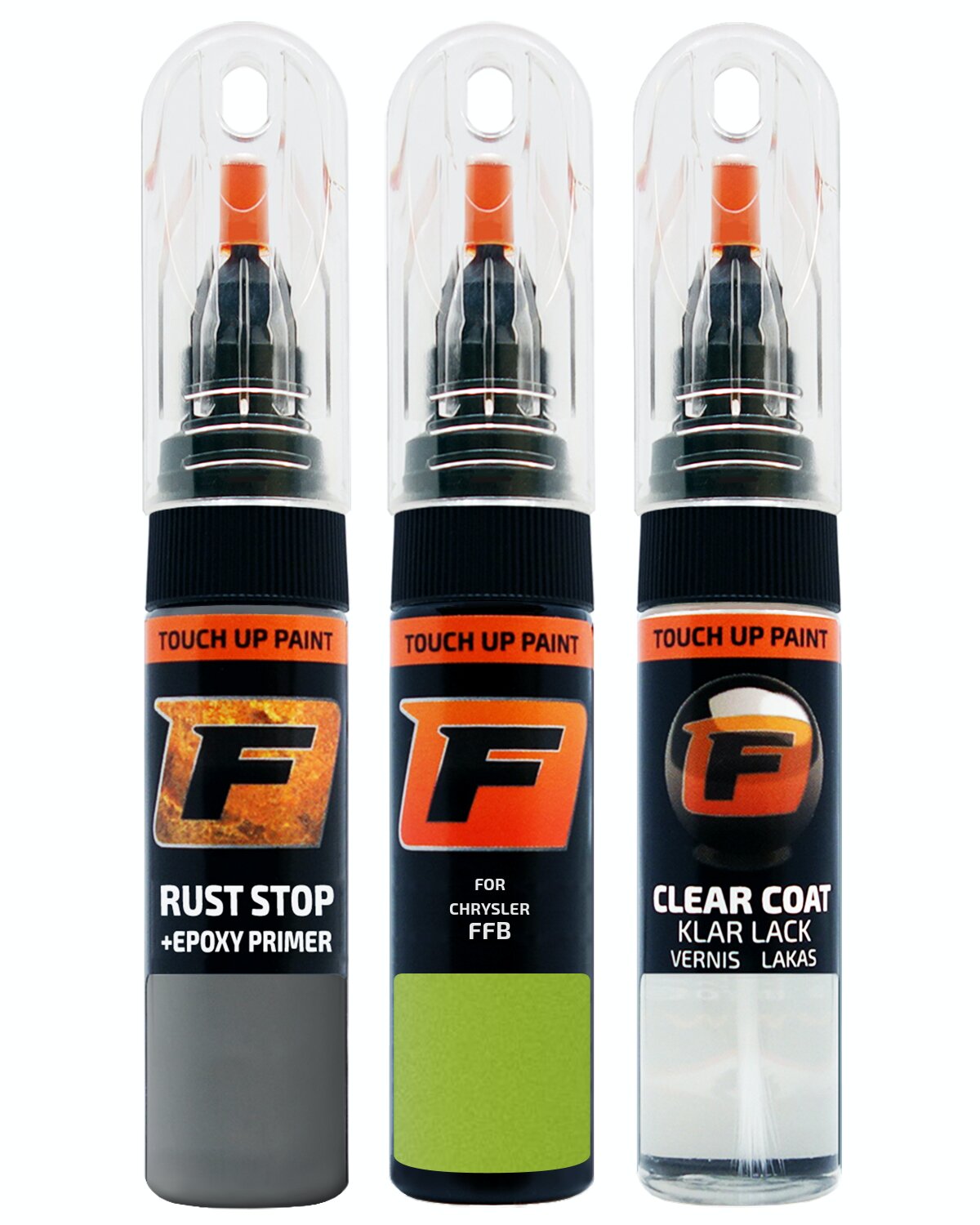 for CHRYSLER FFB SUBLIME GREEN TOUCH UP PAINT Pen Kit Scratch Repair Set - Picture 10 of 10