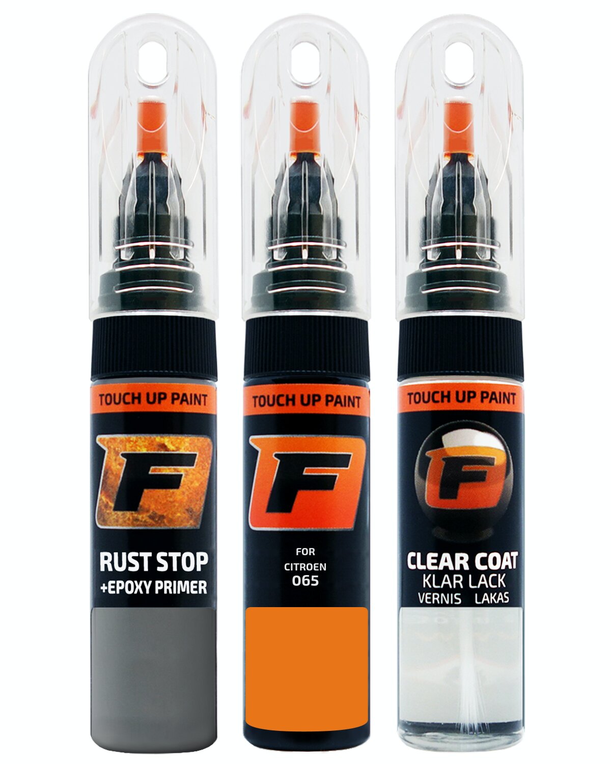 for CITROEN 065 ORANGE 2011 TOUCH UP PAINT Pen Kit Scratch Repair Set - Picture 10 of 10