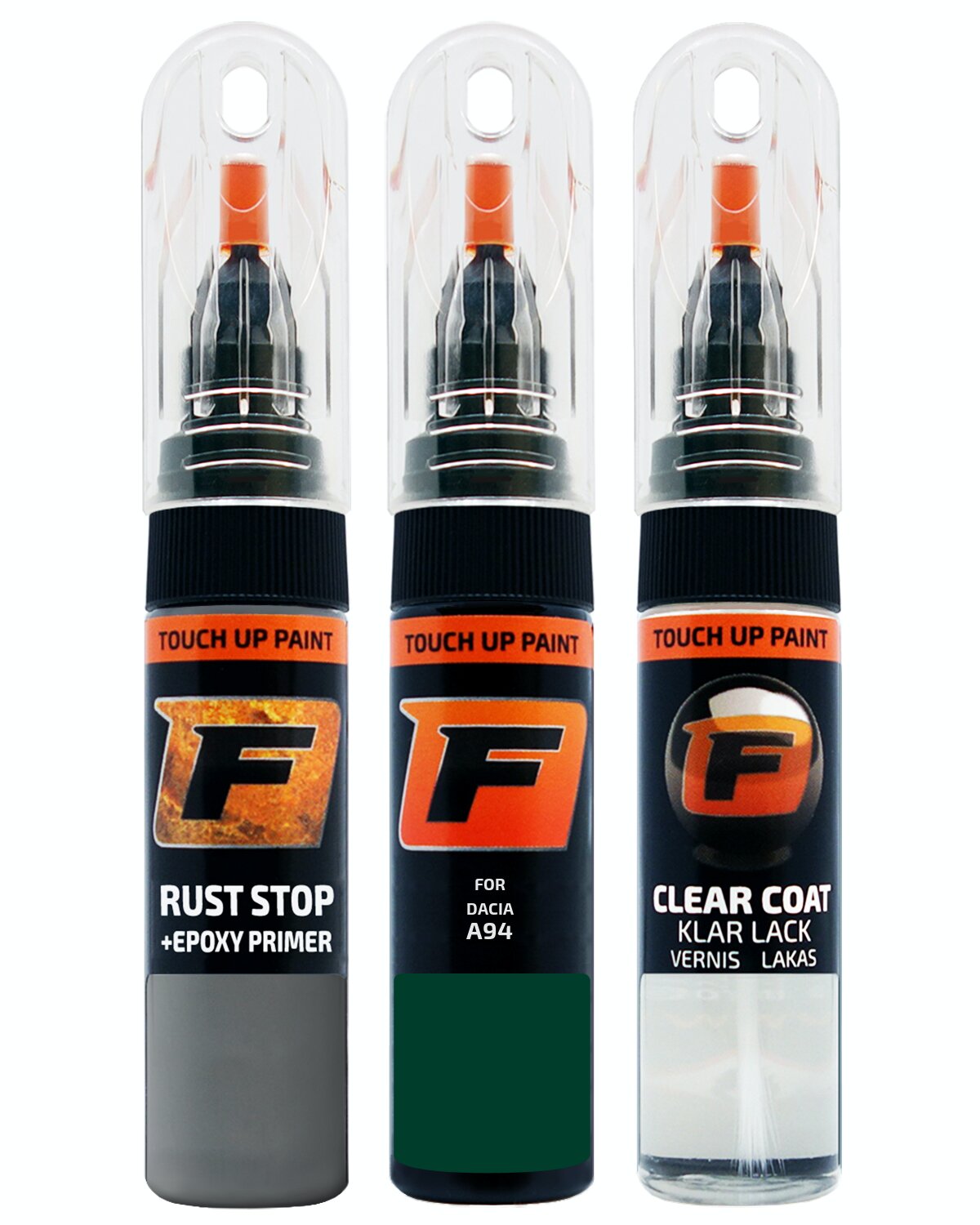 for DACIA A94 GREEN TOUCH UP PAINT Pen Kit Scratch Repair Set - Picture 10 of 10