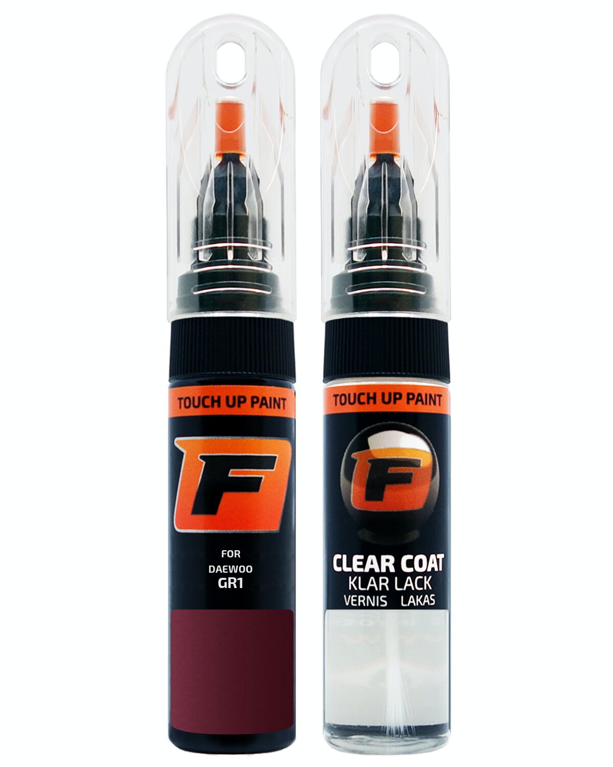 for DAEWOO GR1 GRAPE RED TOUCH UP PAINT Pen Kit Scratch Repair Set - Picture 9 of 10
