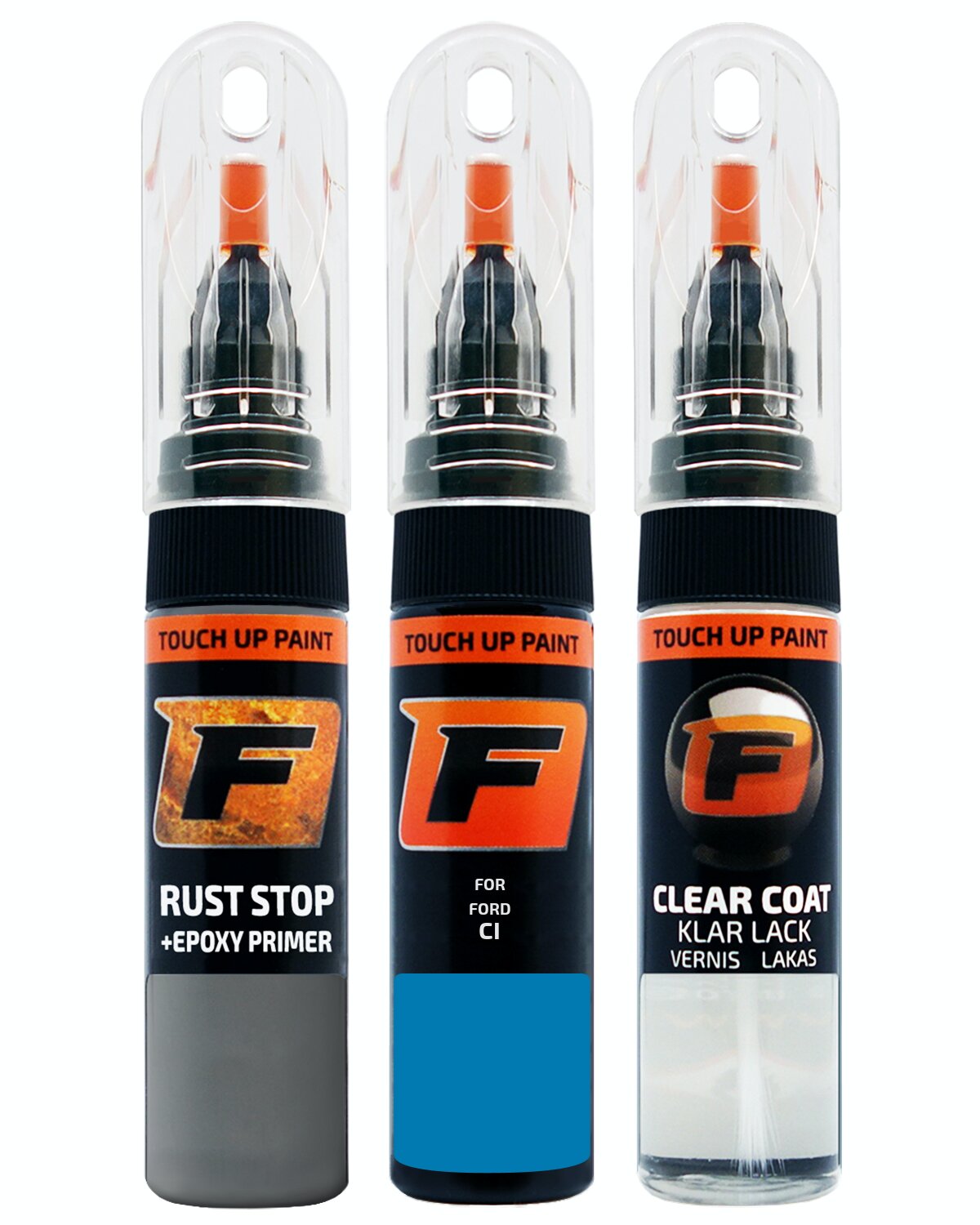 for FORD CI GRABBER BLUE TOUCH UP PAINT Pen Kit Scratch Repair Set - Picture 10 of 10