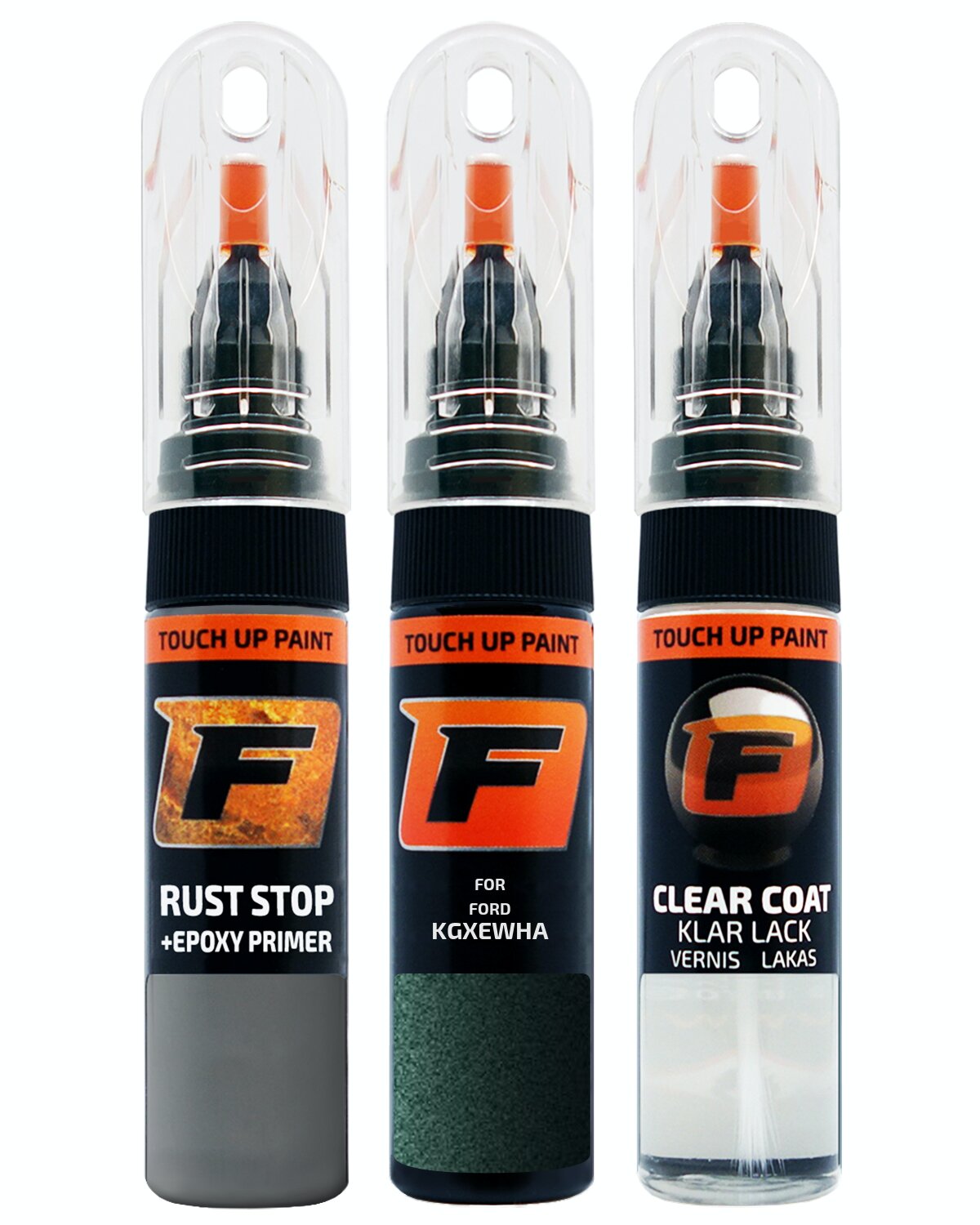 for FORD KGXEWHA BRIGHT HIGHLAND GREEN TOUCH UP PAINT Pen Kit Scratch Repair Set - Picture 10 of 10