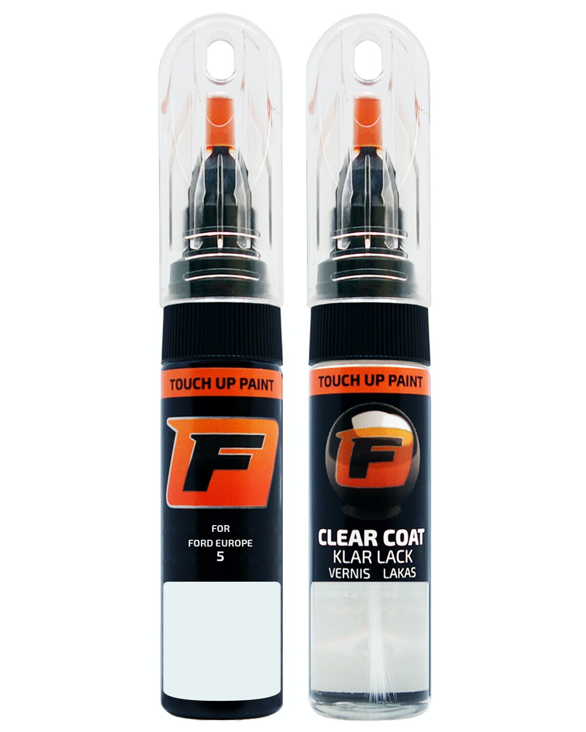 for FORD 5 FROZEN WHITE TOUCH UP PAINT Pen Kit Scratch Repair Set - Picture 9 of 10