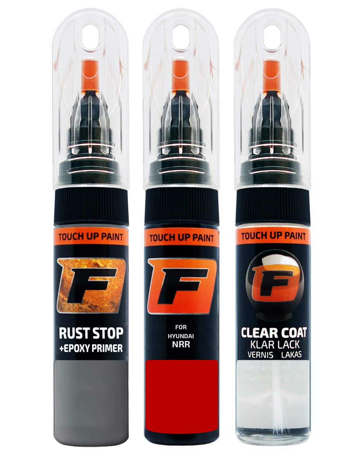 for HYUNDAI NRR PASSION RED TOUCH UP PAINT Pen Kit Scratch Repair Set - Picture 10 of 10