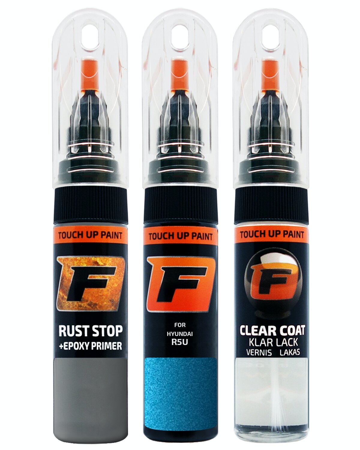 for HYUNDAI R5U ARA BLUE/CARIBBEAN BLUE TOUCH UP PAINT Pen Kit Scratch Repair - Picture 10 of 10