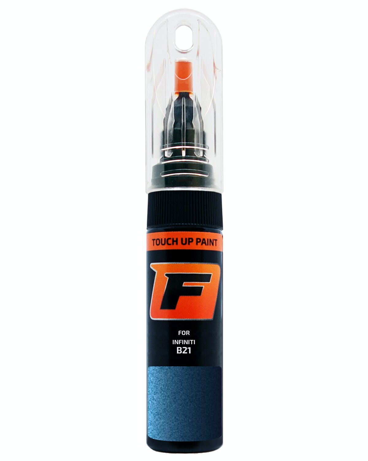 for INFINITI B21 MEDIUM BLUE TOUCH UP PAINT Pen Kit Scratch Repair Set - Picture 8 of 10