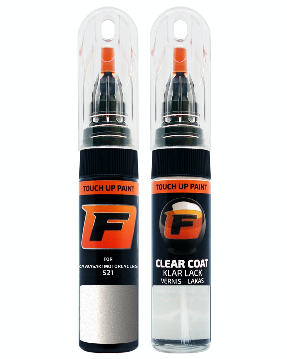 for KAWASAKI MOTORCYCLES 521 BLUE TOUCH UP PAINT Pen Kit Scratch Repair Set - Picture 9 of 10