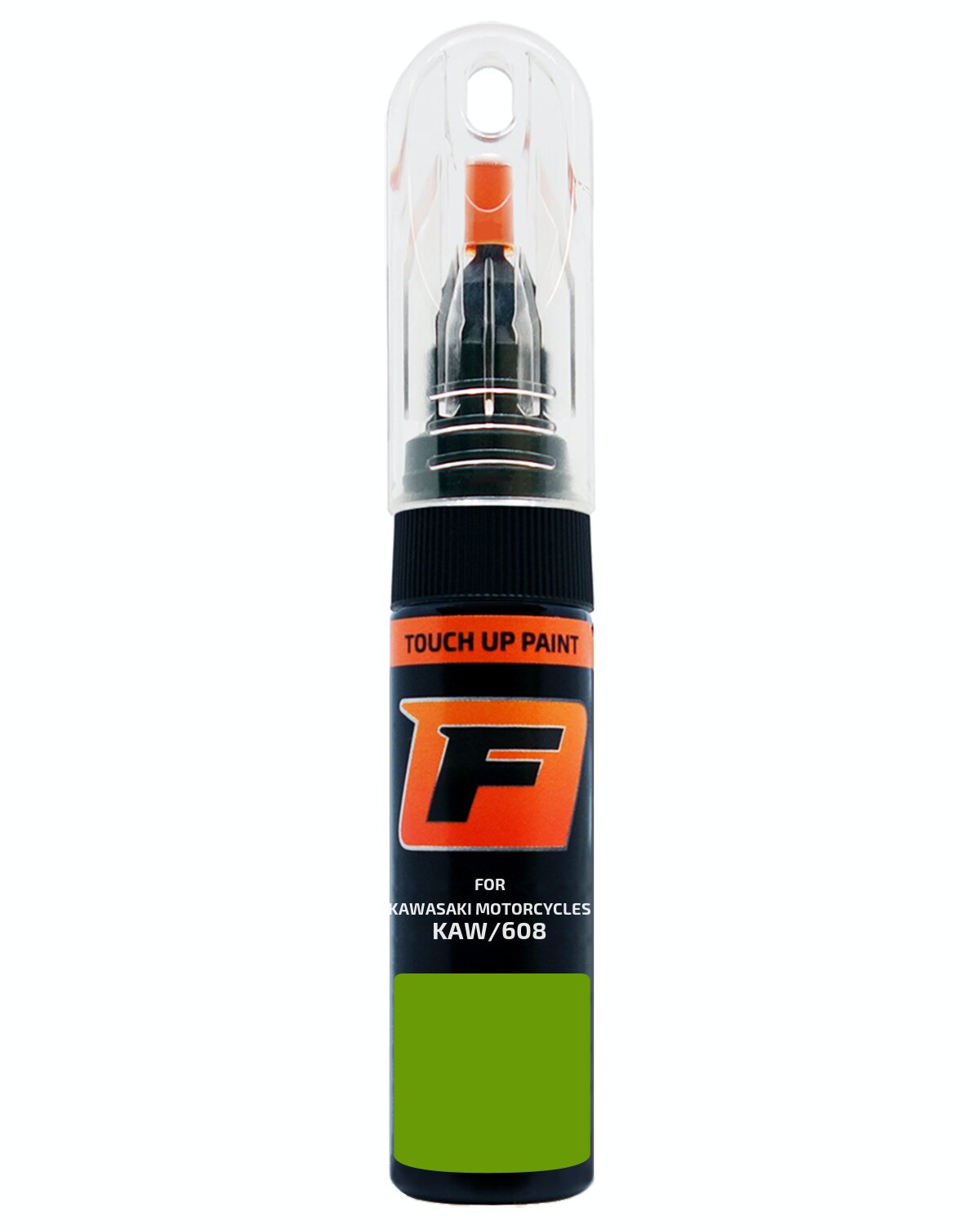 for KAWASAKI MOTORCYCLES KAW/608 GREEN TOUCH UP PAINT Pen Kit Scratch Repair Set - Picture 8 of 10