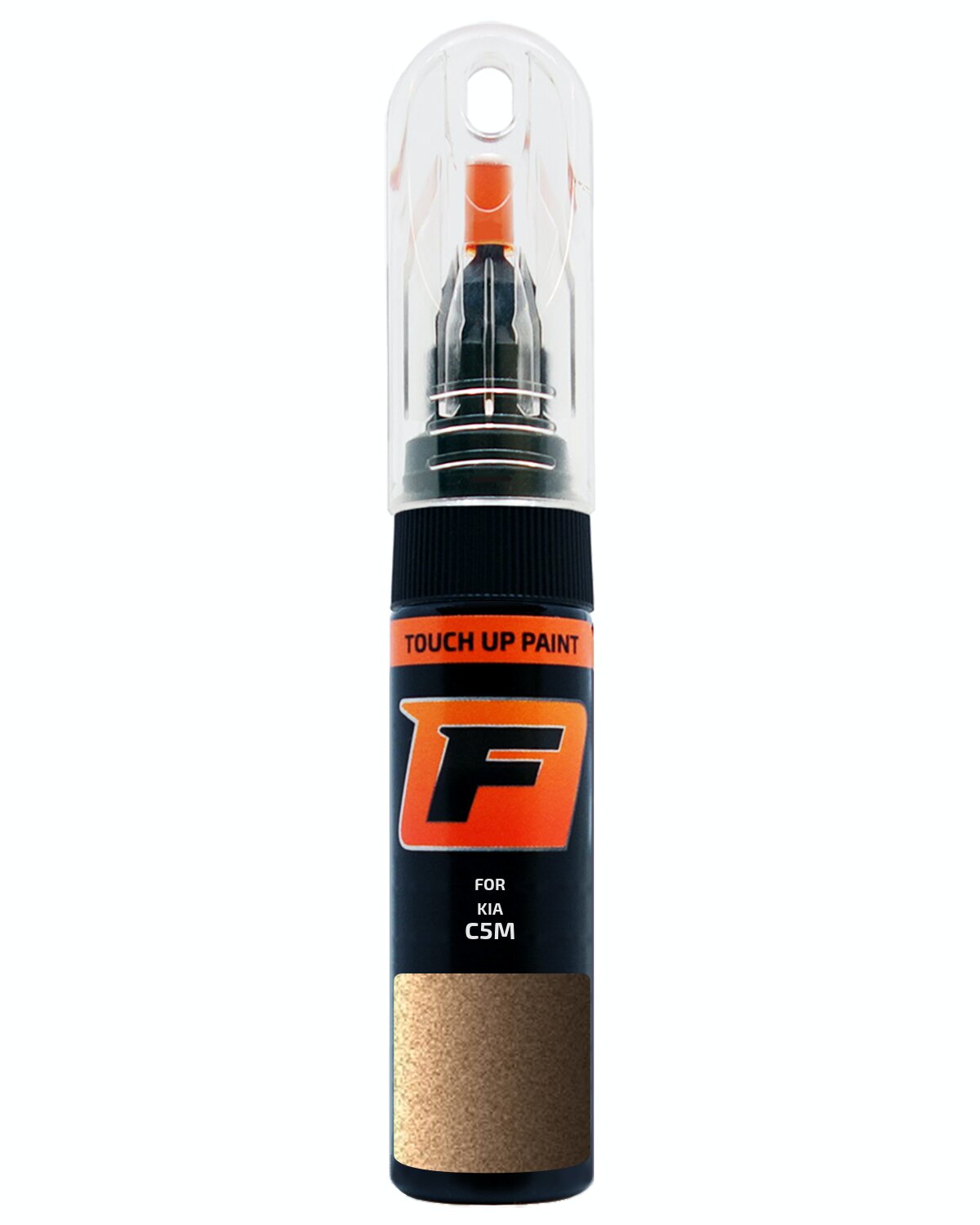 for KIA C5M CAFE MOCHA TOUCH UP PAINT Pen Kit Scratch Repair Set - Picture 8 of 10