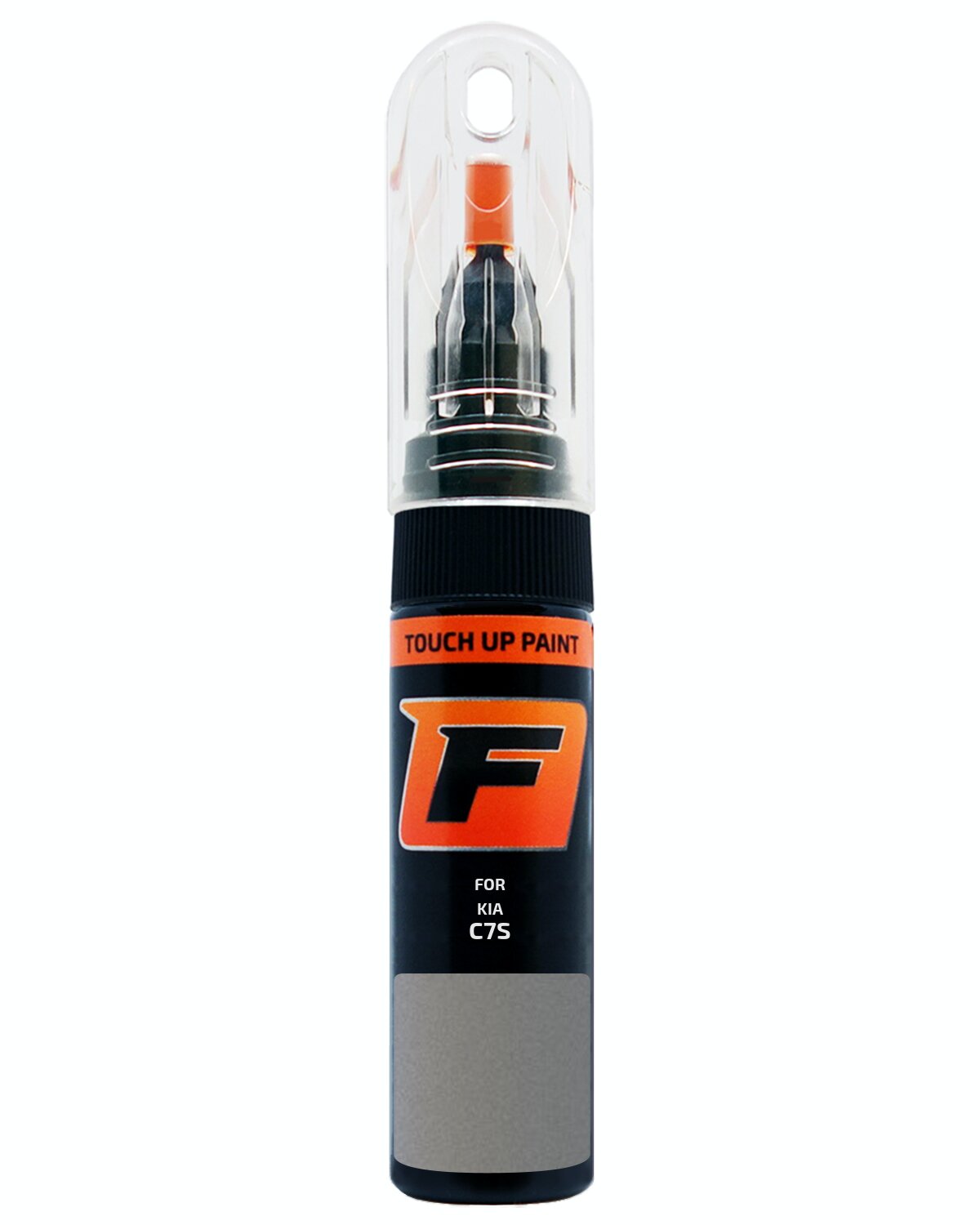 for KIA C7S WOLF GREY TOUCH UP PAINT Pen Kit Scratch Repair Set - Picture 8 of 10