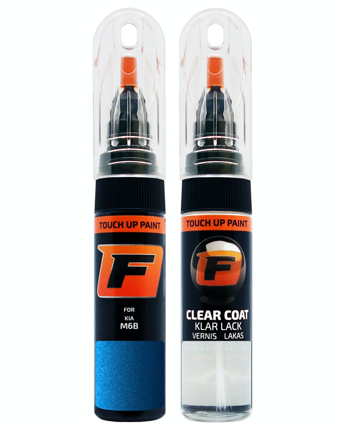 for KIA M6B MICRO BLUE TOUCH UP PAINT Pen Kit Scratch Repair Set - Picture 9 of 10