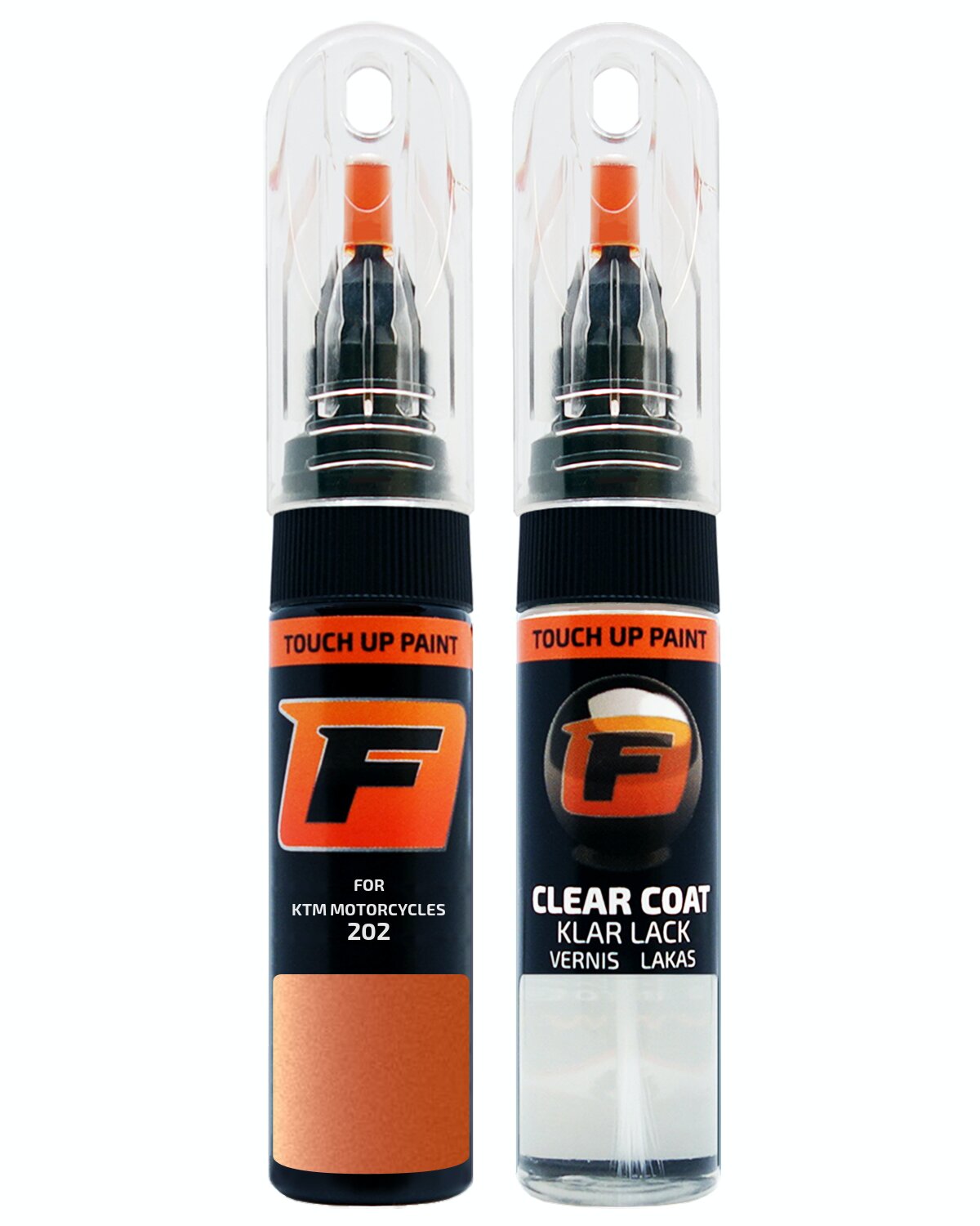 for KTM MOTORCYCLES 202 ORANGE TOUCH UP PAINT Pen Kit Scratch Repair Set - Picture 9 of 10