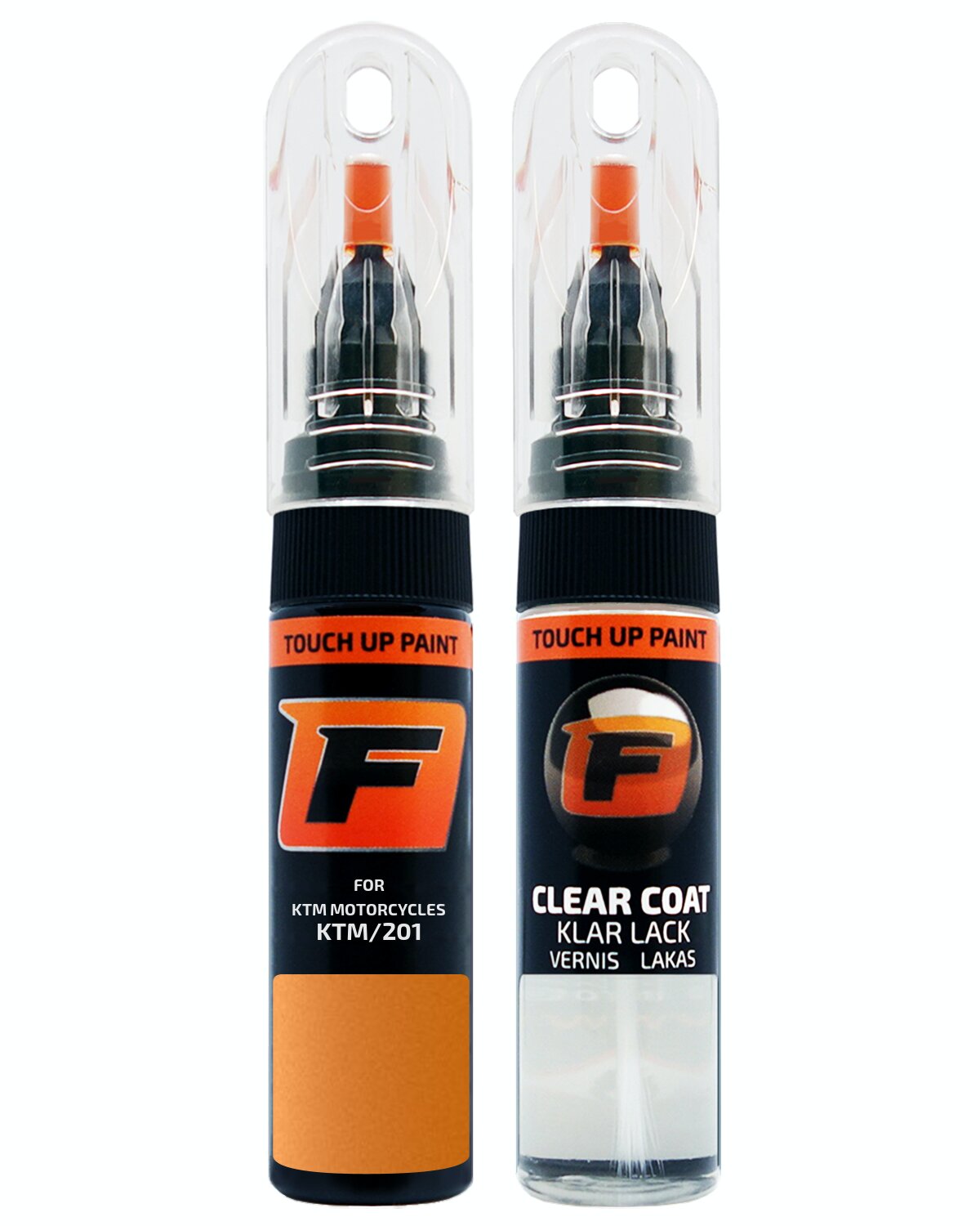 for KTM MOTORCYCLES KTM/201 ORANGE TOUCH UP PAINT Pen Kit Scratch Repair Set - Picture 9 of 10