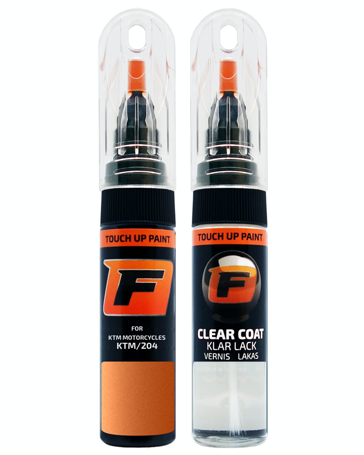 for KTM MOTORCYCLES KTM/204 ORANGE TOUCH UP PAINT Pen Kit Scratch Repair Set - Picture 9 of 10
