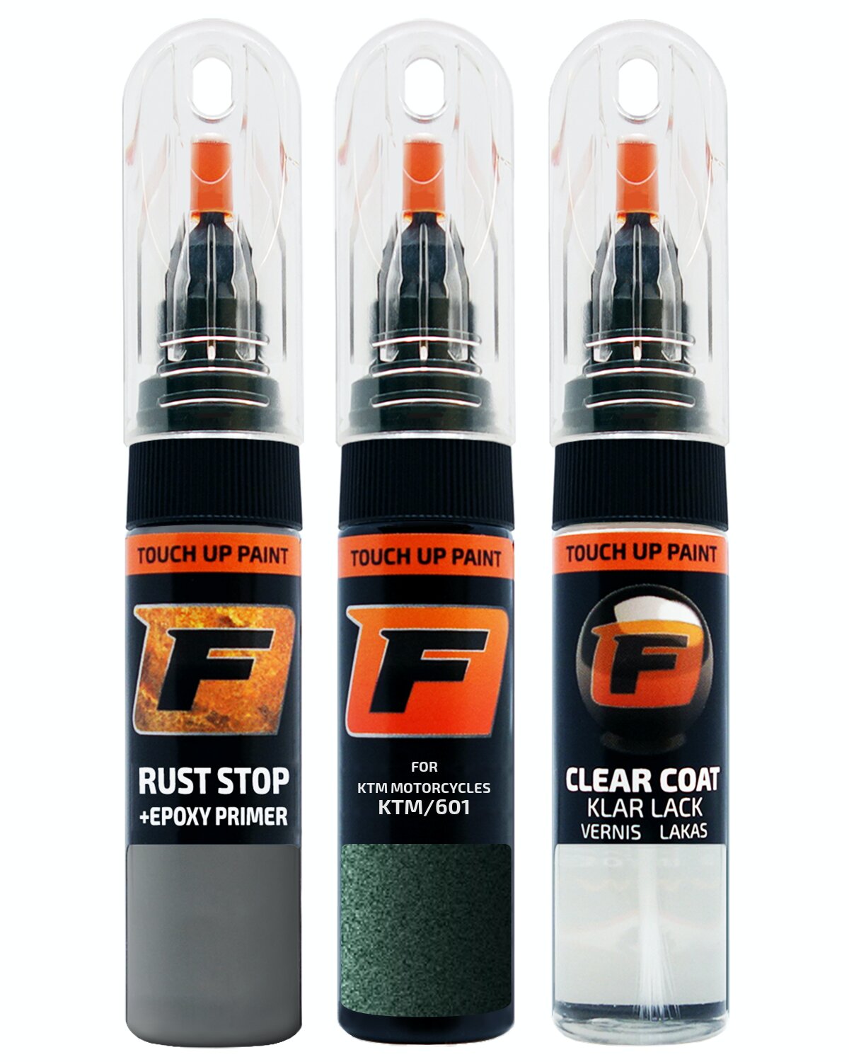 for KTM MOTORCYCLES KTM/601 RACING GREEN TOUCH UP PAINT Pen Kit Scratch Repair - Picture 10 of 10