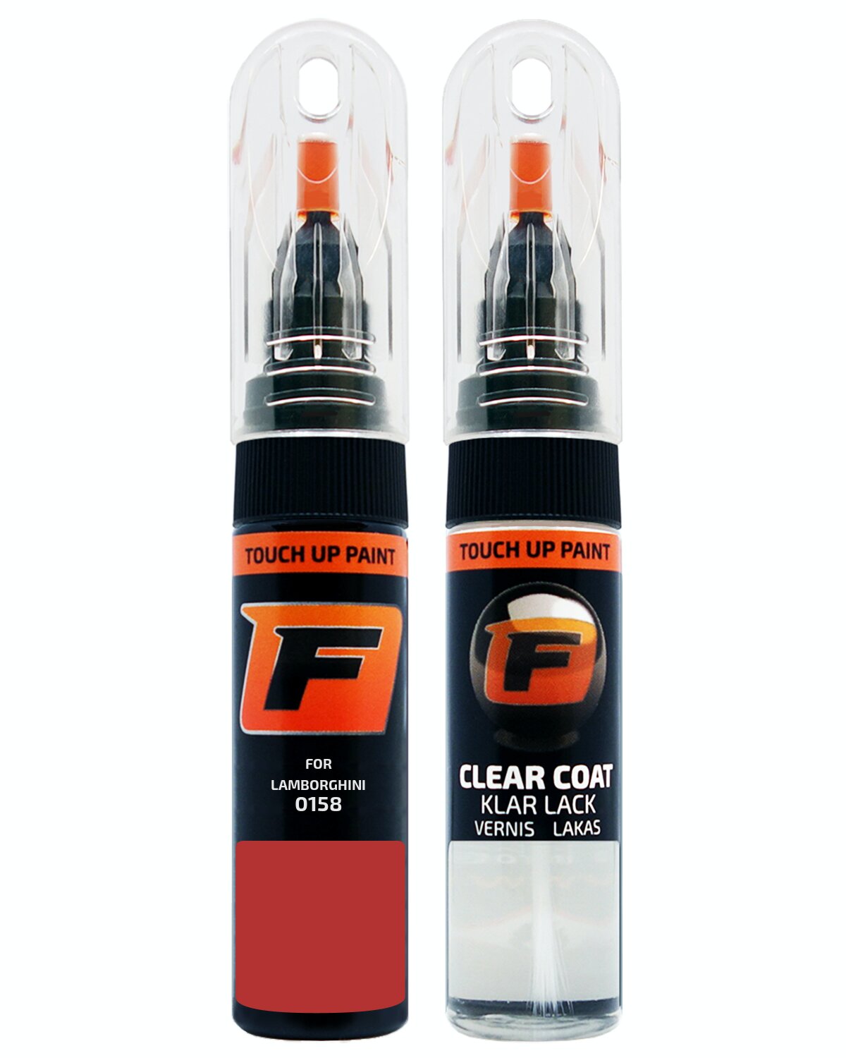 for LAMBORGHINI 0158 ROSSO MIMIR TOUCH UP PAINT Pen Kit Scratch Repair Set - Picture 9 of 10