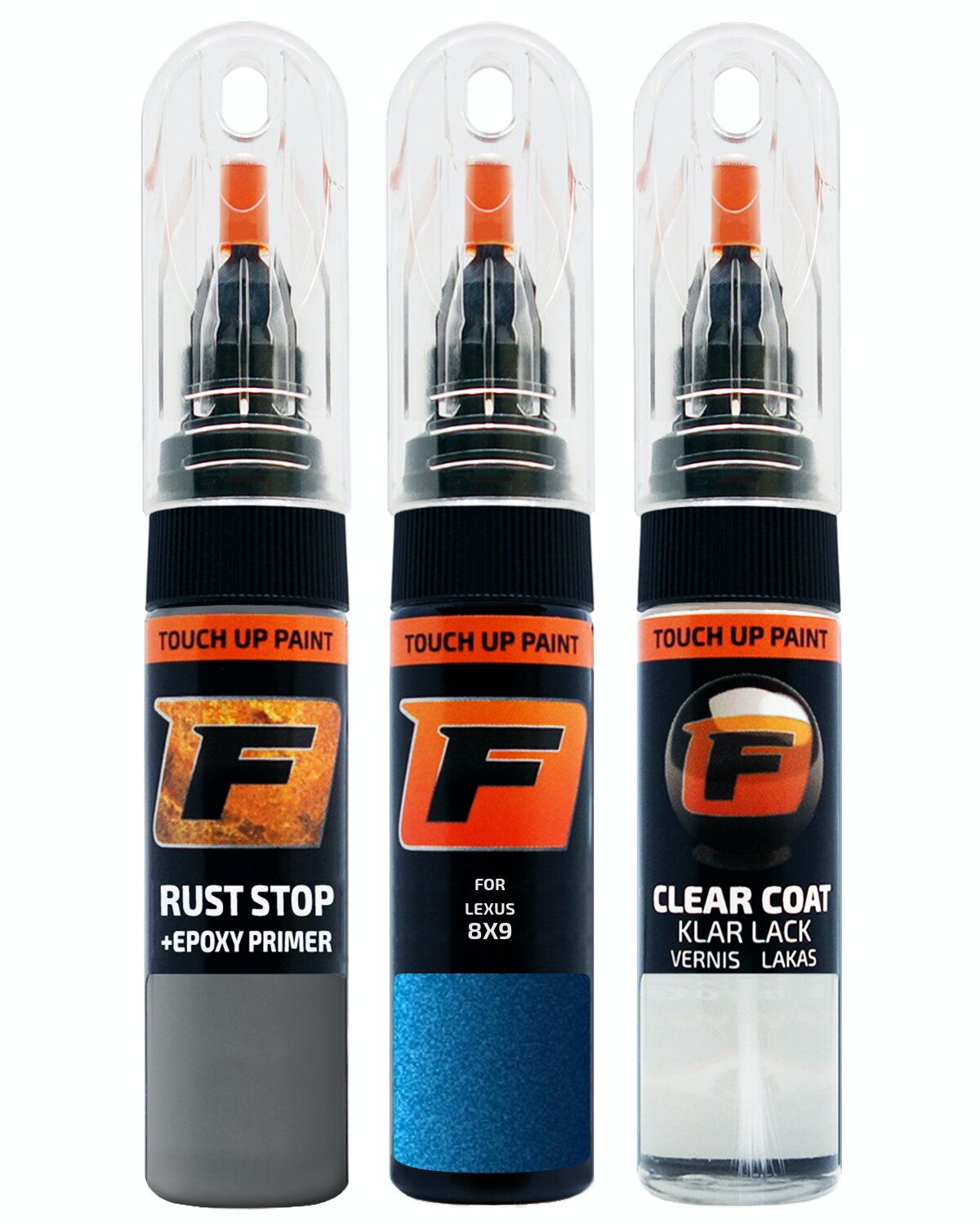 for LEXUS 8X9 SPARKLING METEO TOUCH UP PAINT Pen Kit Scratch Repair Set - Picture 10 of 10