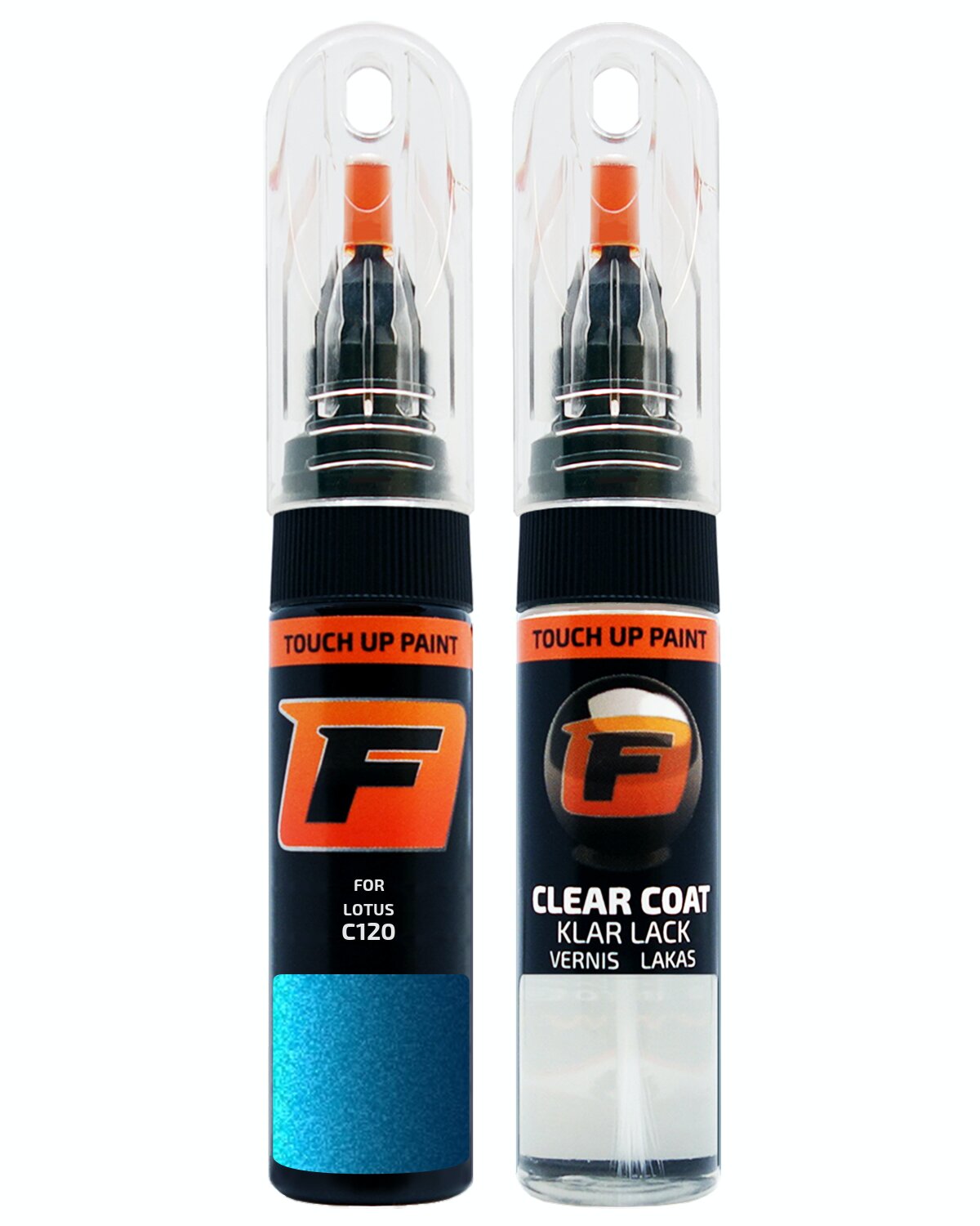 for LOTUS C120 LASER BLUE TOUCH UP PAINT Pen Kit Scratch Repair Set - Picture 9 of 10