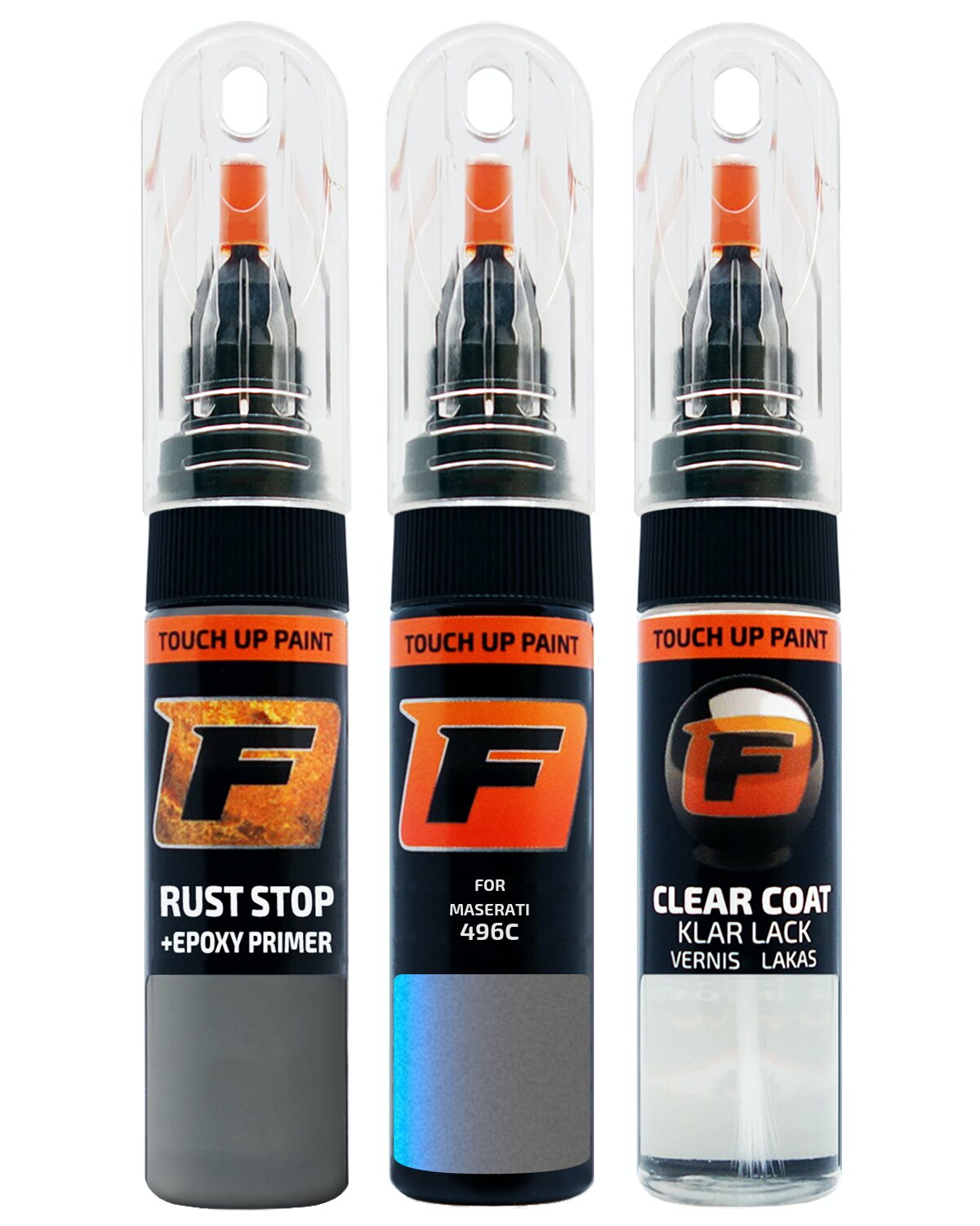 for MASERATI 496C AZZURRO ALLEGRIA TOUCH UP PAINT Pen Kit Scratch Repair Set - Picture 10 of 10