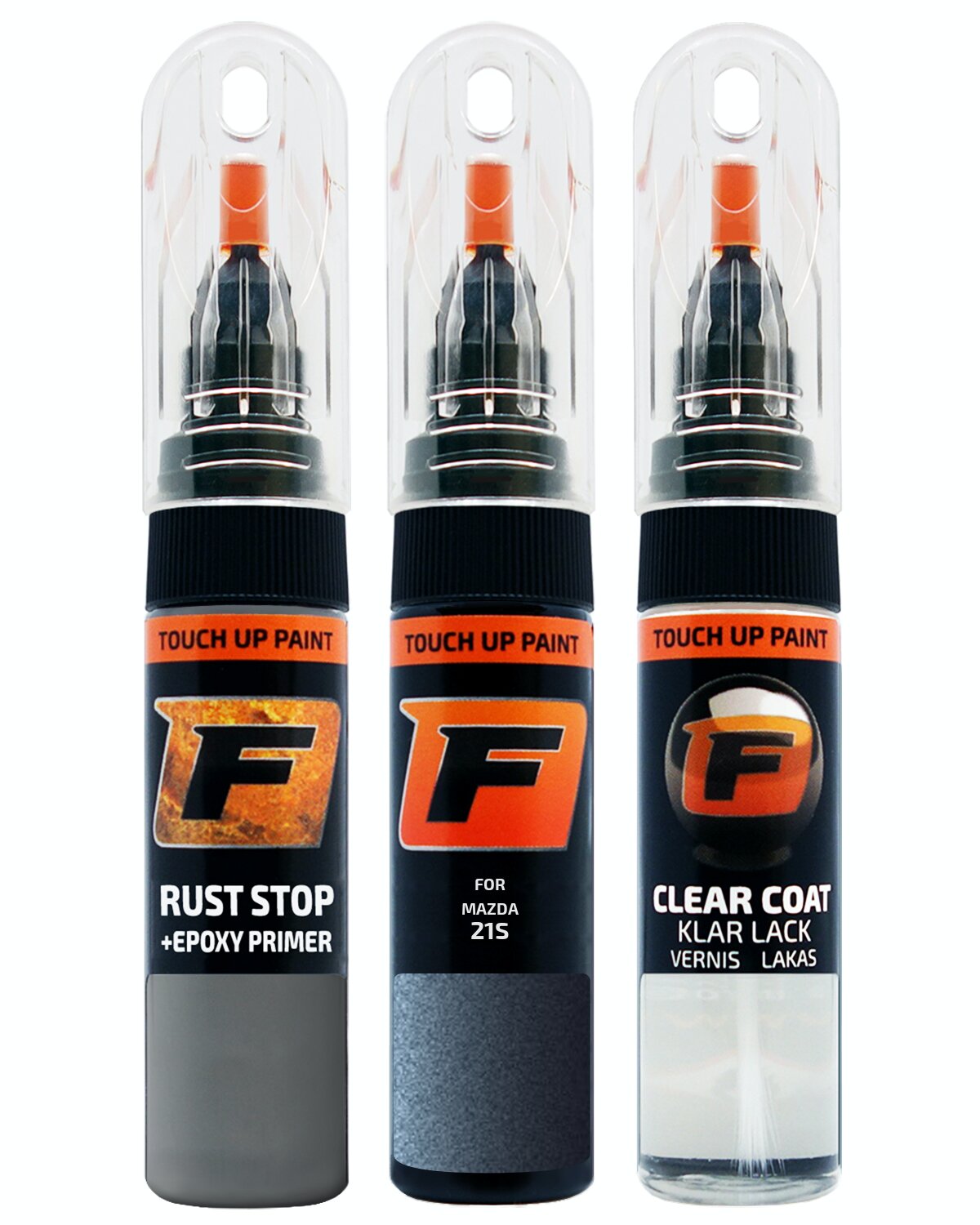 for MAZDA 21S GALAXY BLUE TOUCH UP PAINT Pen Kit Scratch Repair Set - Picture 10 of 10