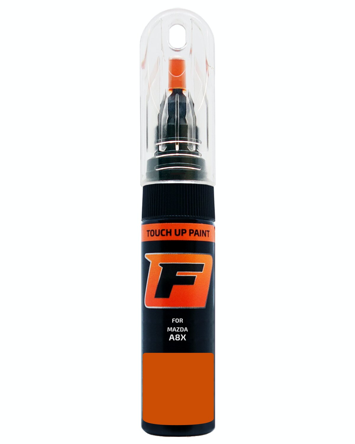 for MAZDA A8X RACING ORANGE TOUCH UP PAINT Pen Kit Scratch Repair Set - Picture 8 of 10