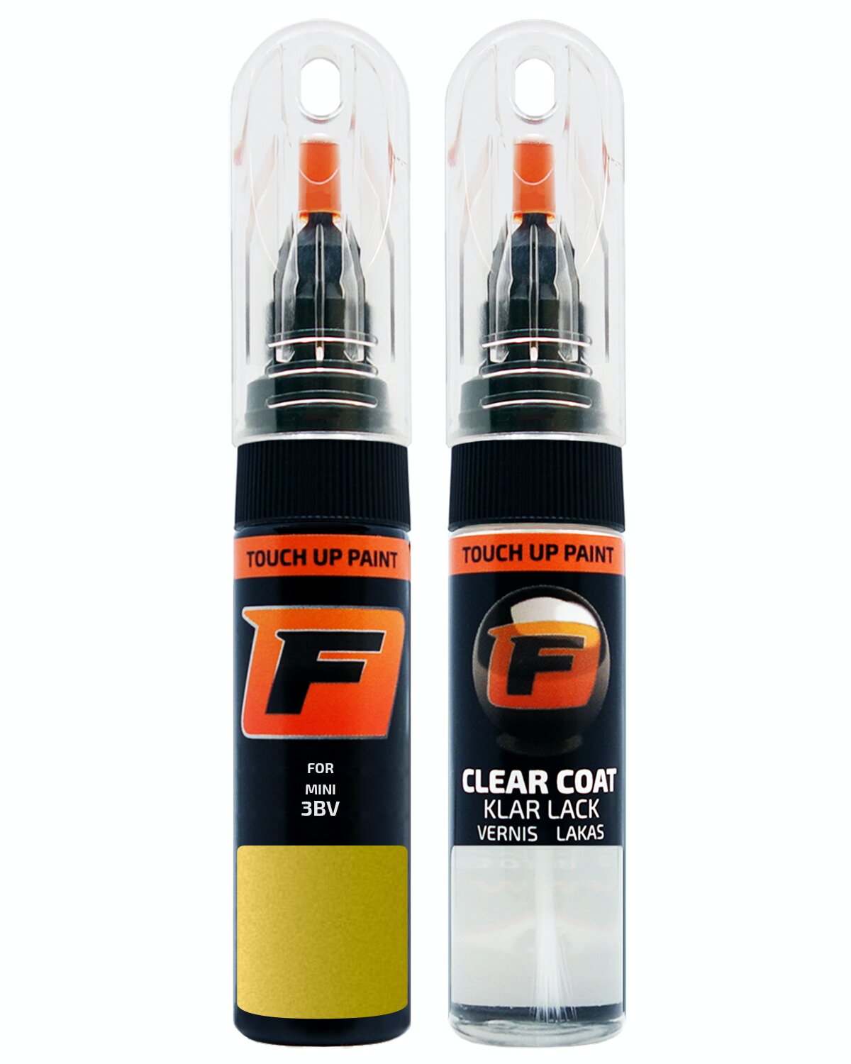 for MINI 3BV ENERGETIC YELLOW TOUCH UP PAINT Pen Kit Scratch Repair Set - Picture 9 of 10
