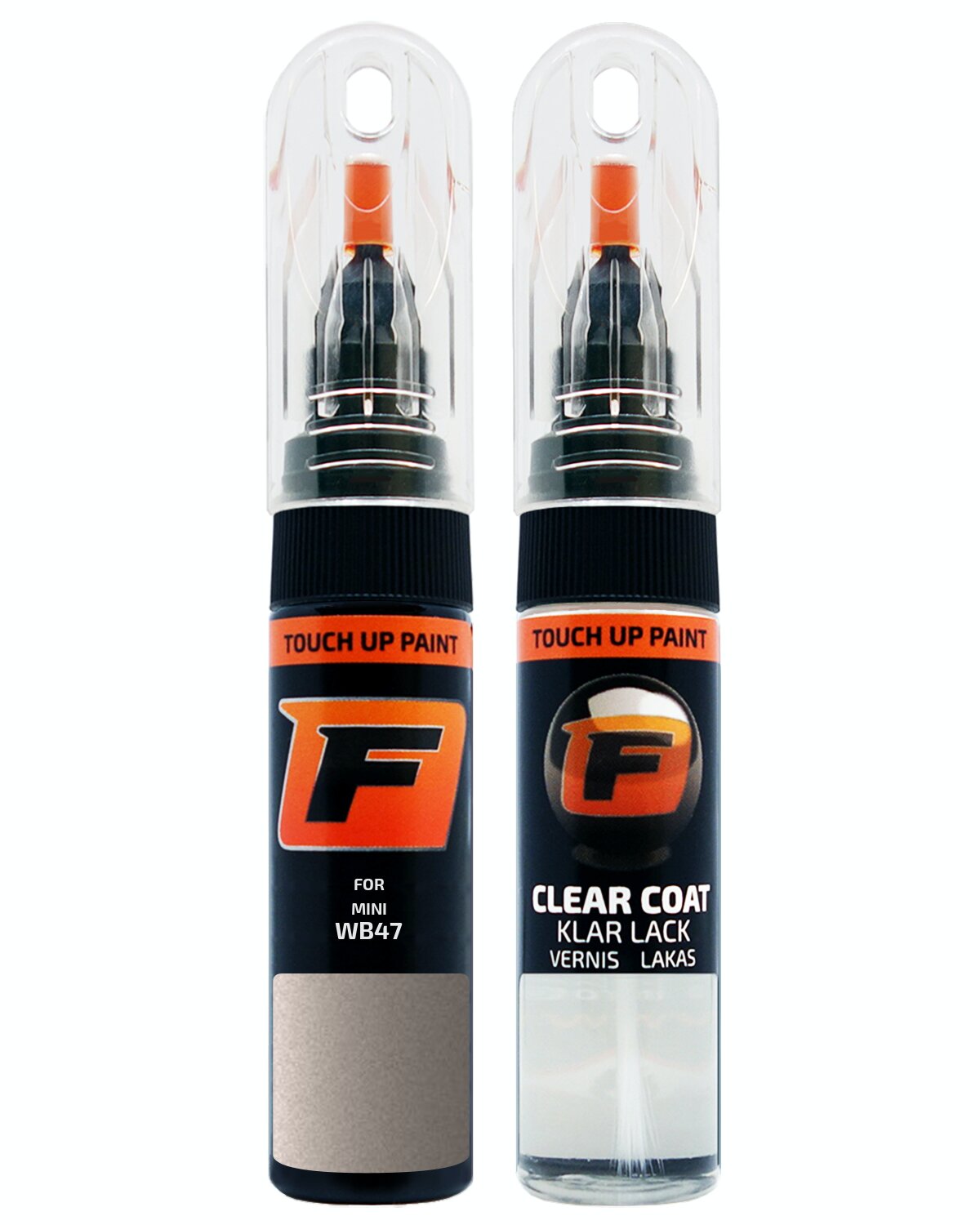 for MINI WB47 ROOF TOP GREY TOUCH UP PAINT Pen Kit Scratch Repair Set - Picture 9 of 10
