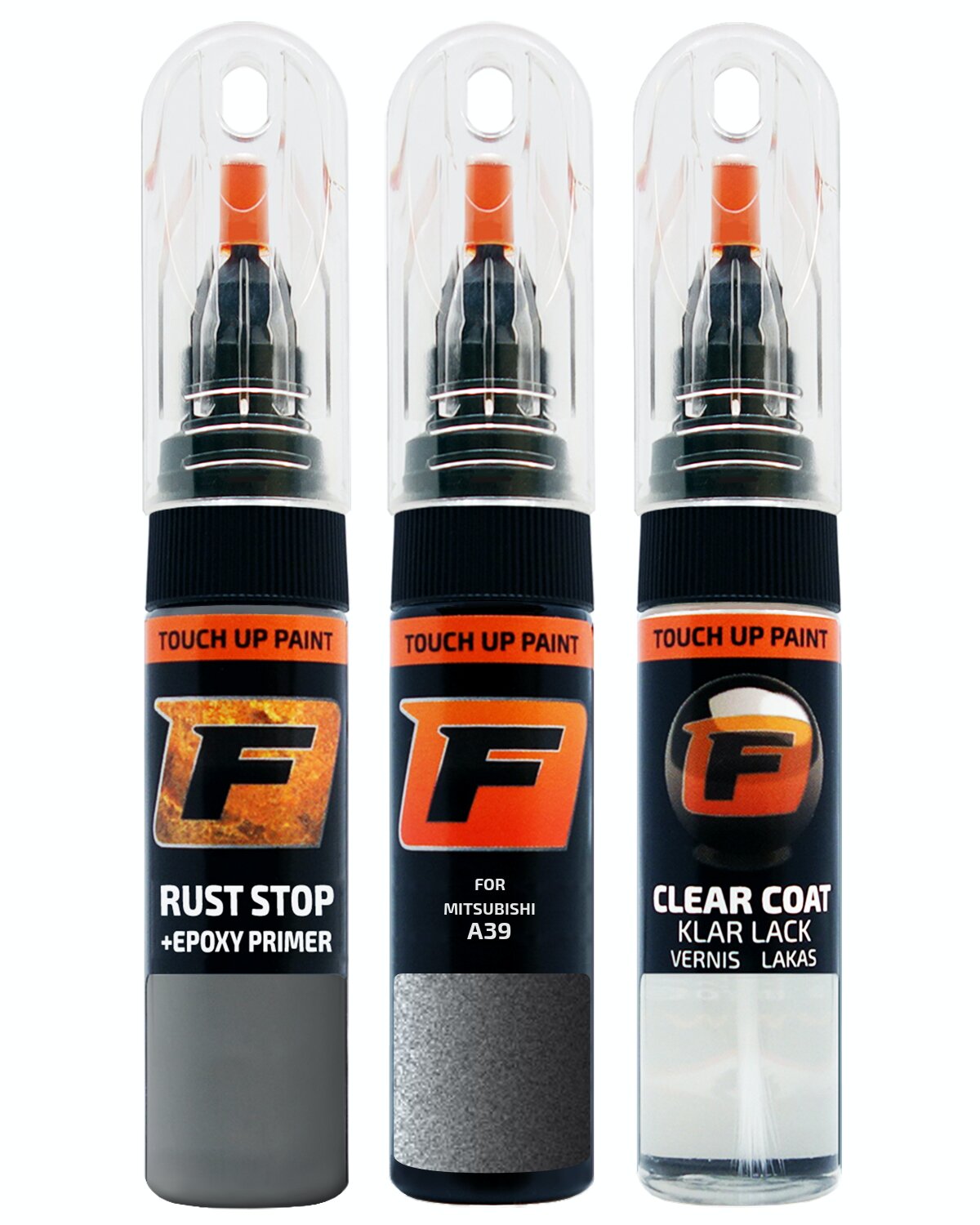for MITSUBISHI A39 MEDIUM PURPLISH GREY TOUCH UP PAINT Pen Kit Scratch Repair - Picture 10 of 10