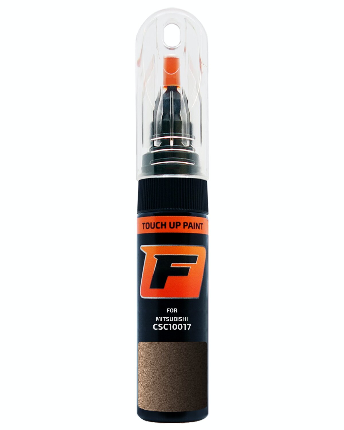 for MITSUBISHI CSC10017 DEEP BROWN TOUCH UP PAINT Pen Kit Scratch Repair Set - Picture 8 of 10