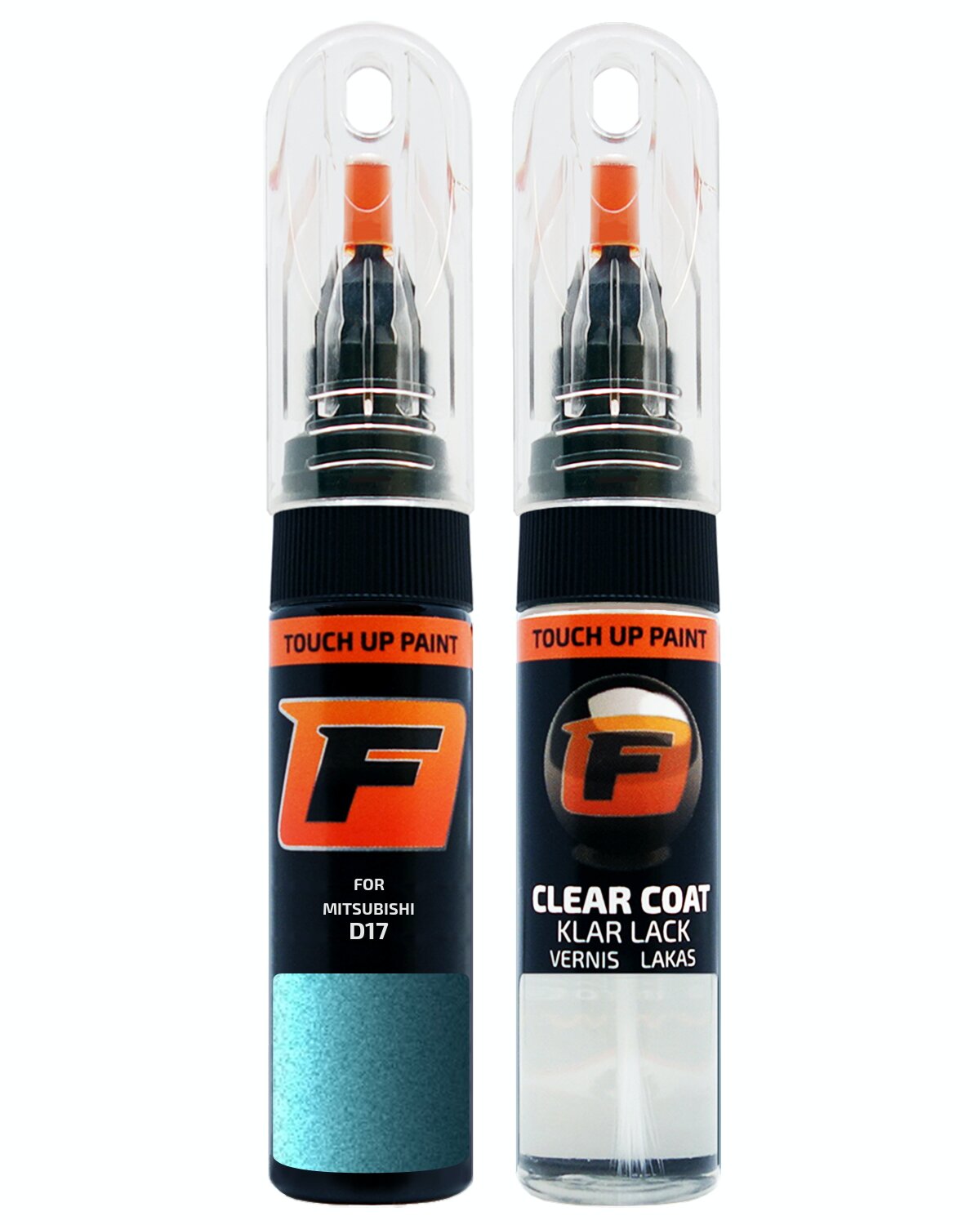 for MITSUBISHI D17 KAWASEMI BLUE TOUCH UP PAINT Pen Kit Scratch Repair Set - Picture 9 of 10