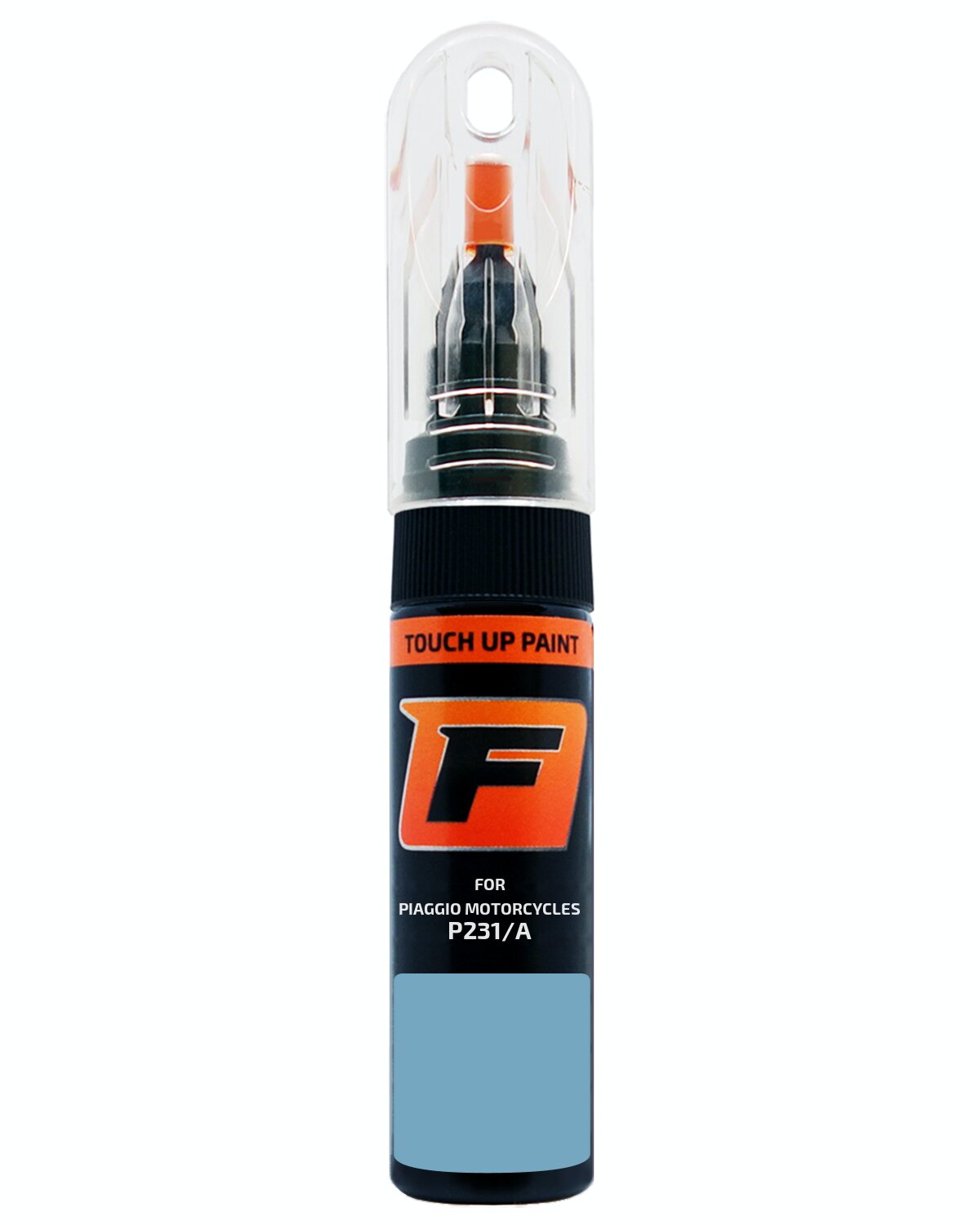 for PIAGGIO MOTORCYCLES P231/A AZZURRO TOUCH UP PAINT Pen Kit Scratch Repair Set - Picture 8 of 10