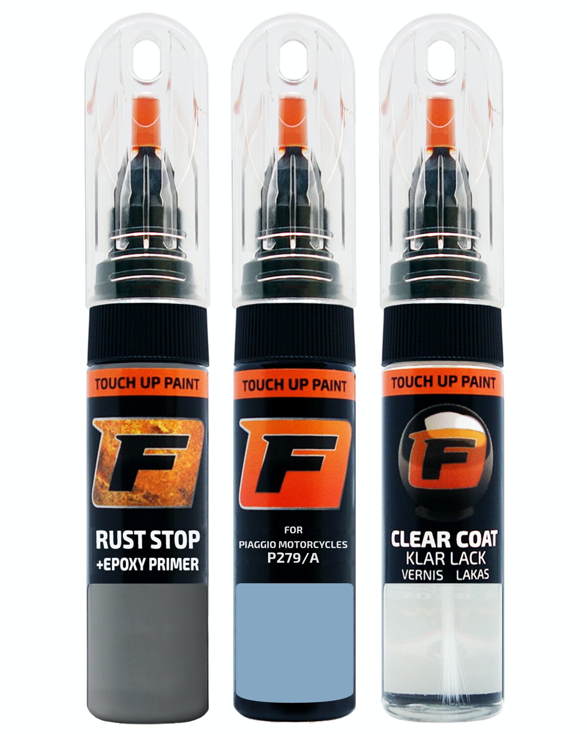 for PIAGGIO MOTORCYCLES P279/A AZZURRO PROVENZA TOUCH UP PAINT Pen Kit Scratch - Picture 10 of 10