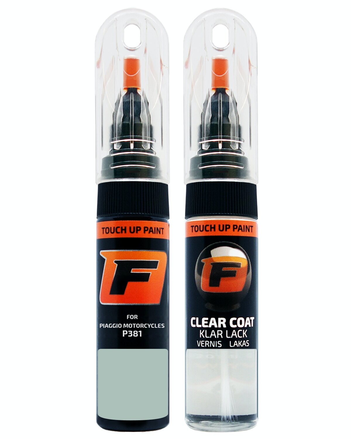 for PIAGGIO MOTORCYCLES P381 BACCARAT TOUCH UP PAINT Pen Kit Scratch Repair Set - Picture 9 of 10