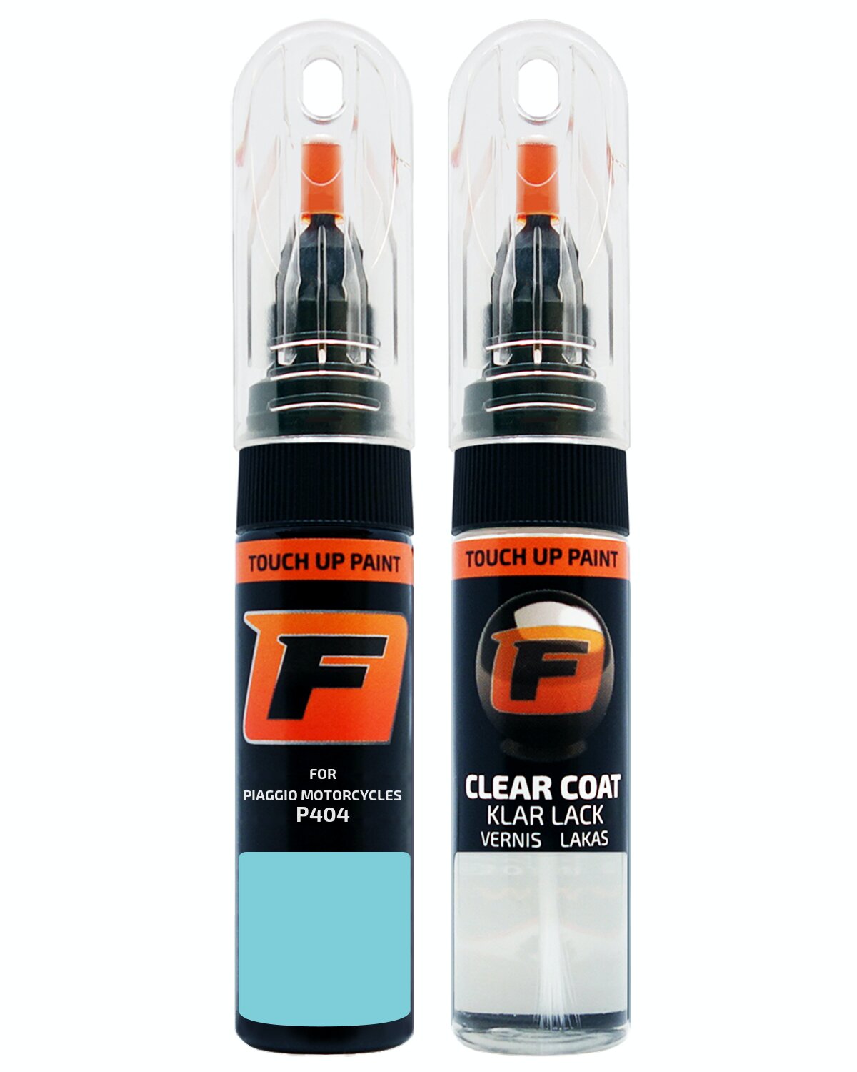 for PIAGGIO MOTORCYCLES P404 CELESTE TOUCH UP PAINT Pen Kit Scratch Repair Set - Picture 9 of 10