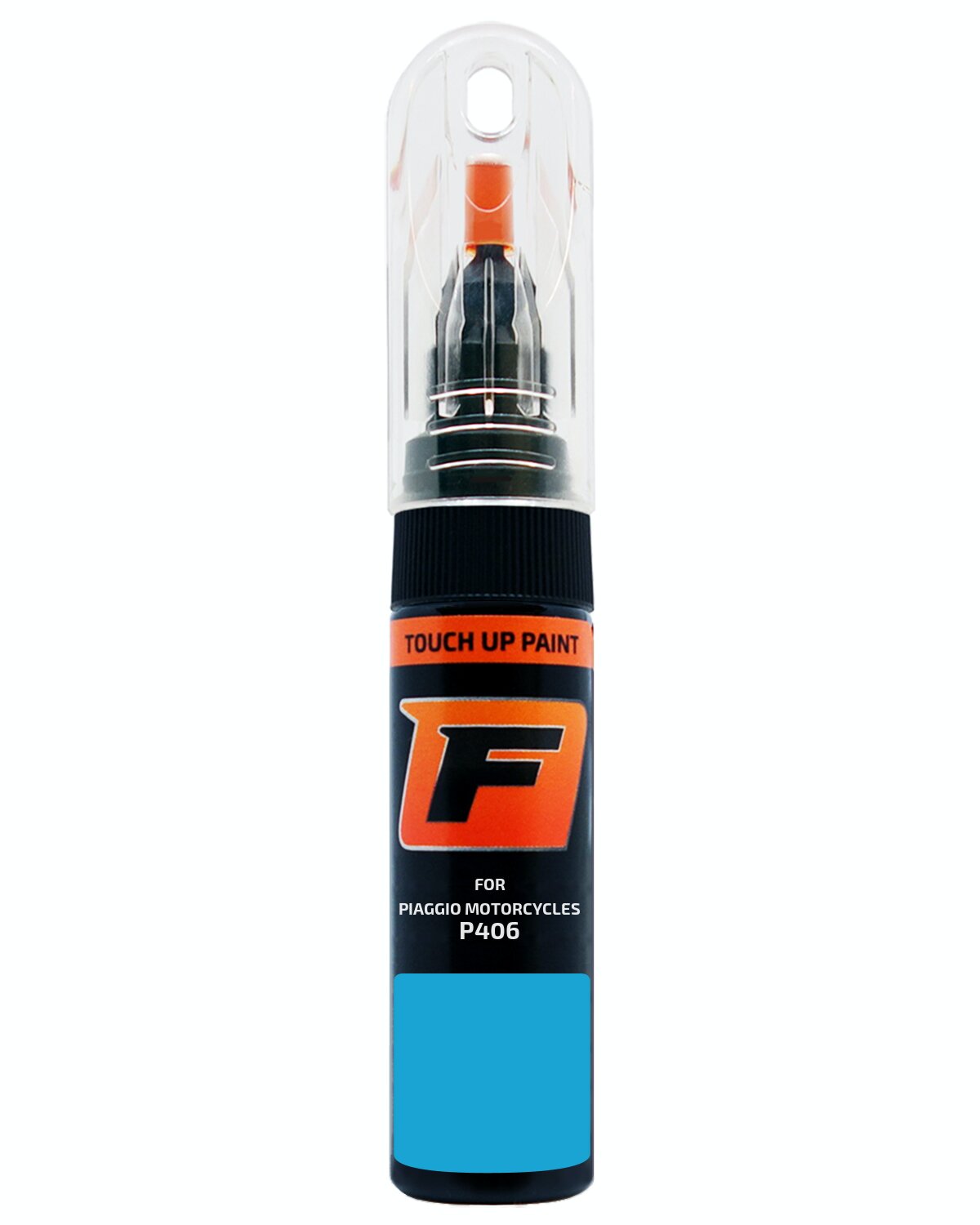 for PIAGGIO MOTORCYCLES P406 CELESTE TOUCH UP PAINT Pen Kit Scratch Repair Set - Picture 8 of 10