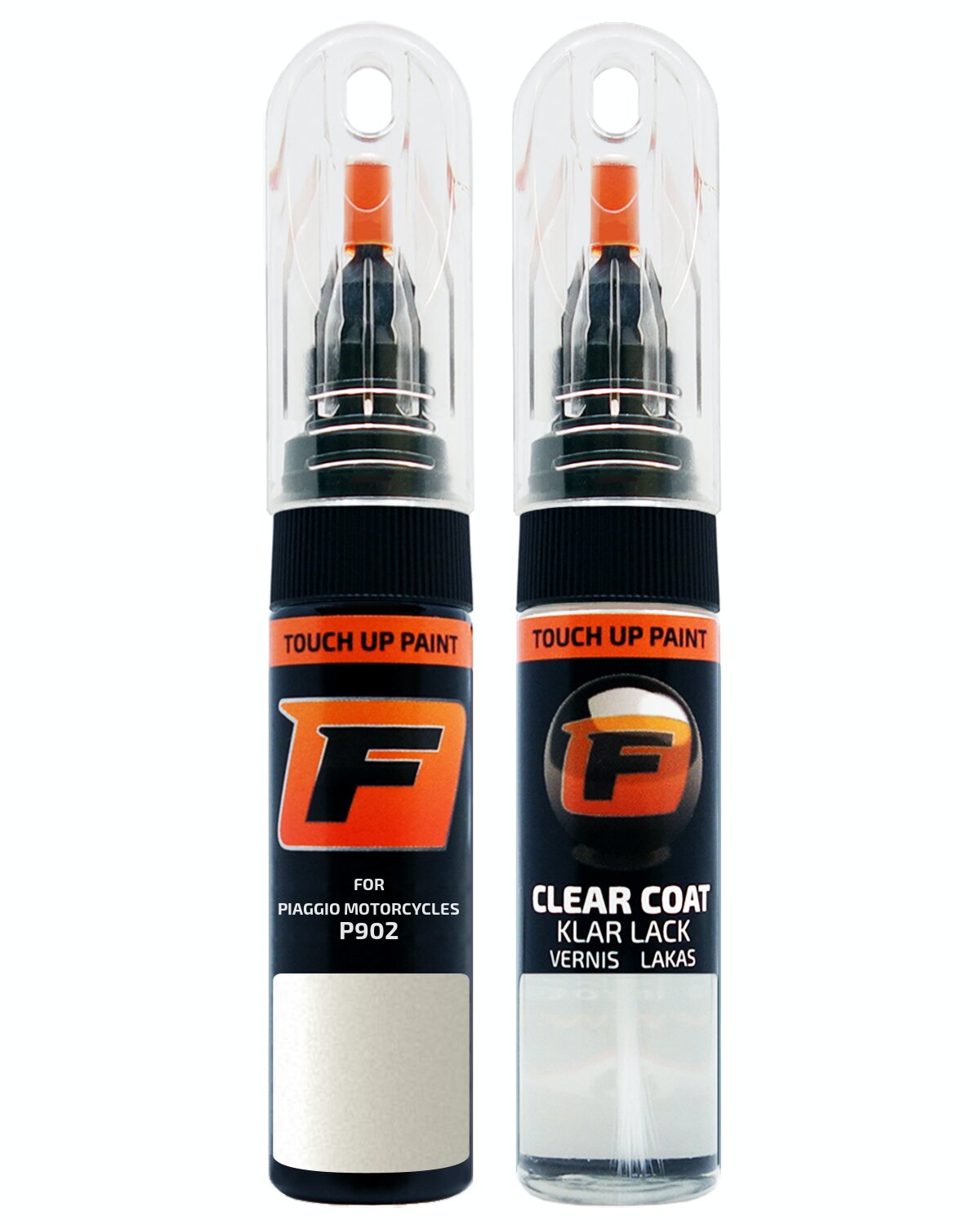 for PIAGGIO MOTORCYCLES P902 BIANCO TOUCH UP PAINT Pen Kit Scratch Repair Set - Picture 9 of 10