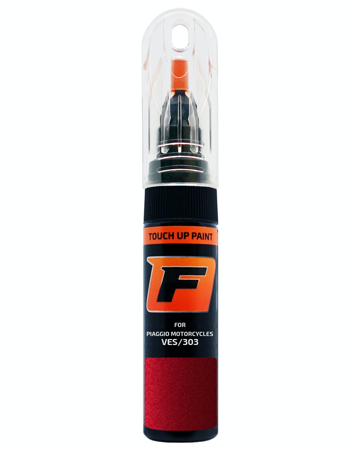 for PIAGGIO MOTORCYCLES VES/303 ROSSO TOUCH UP PAINT Pen Kit Scratch Repair Set - Picture 8 of 10