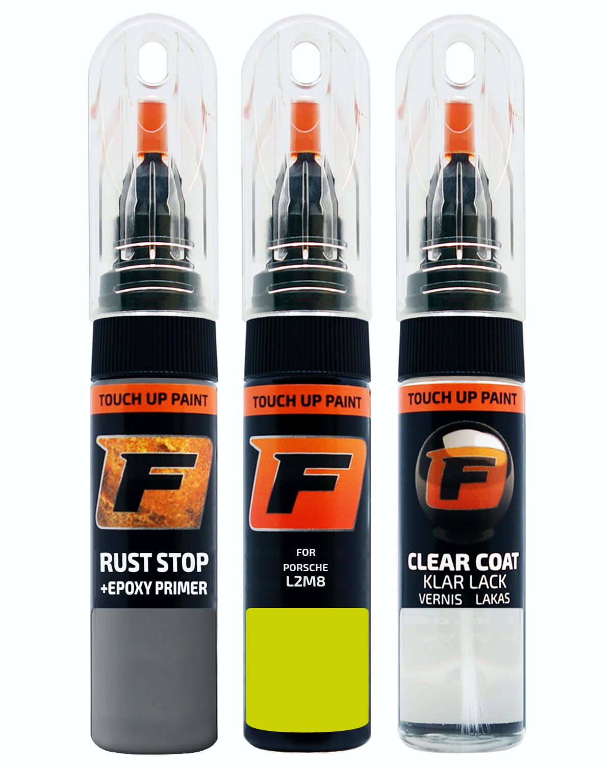 für PORSCHE L2M8 ACIDGREEN LACKSTIFT Reparatur Set Autolack Kratzer - Bild 10 von 10