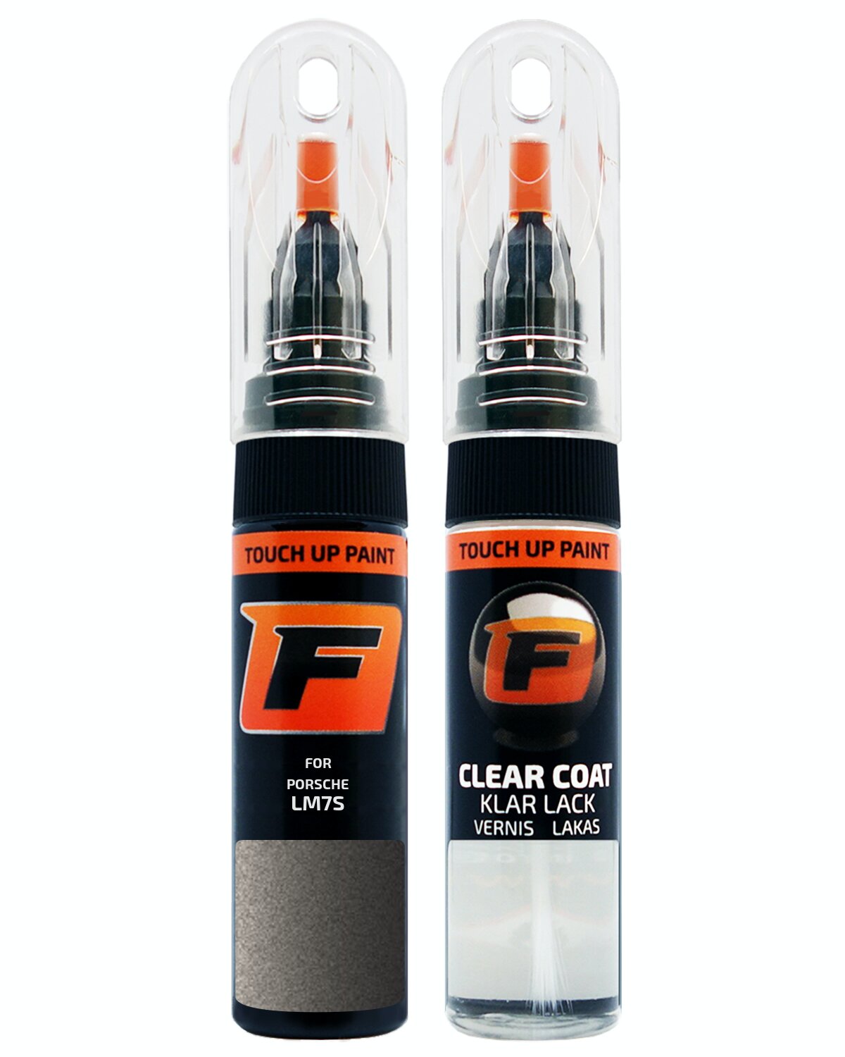 for PORSCHE LM7S ACHATGRAU TOUCH UP PAINT Pen Kit Scratch Repair Set - Picture 9 of 10