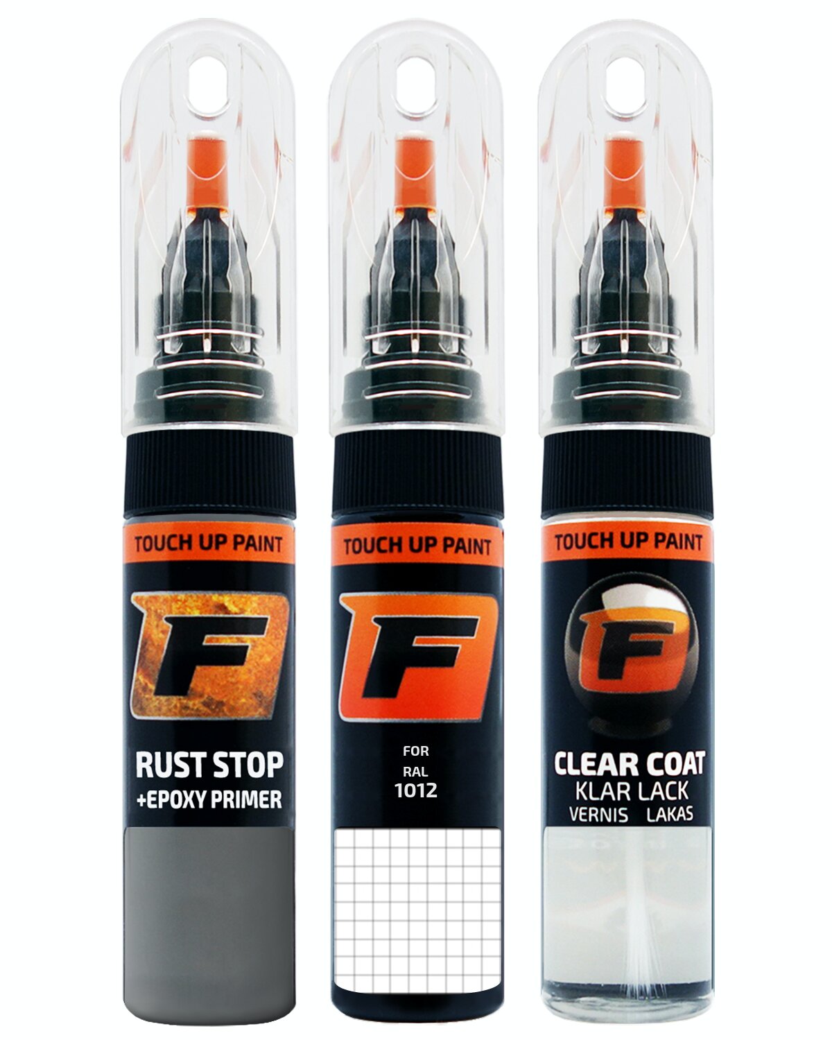 for RAL 1012 ZITRONENGELB TOUCH UP PAINT Pen Kit Scratch Repair Set - Picture 10 of 10