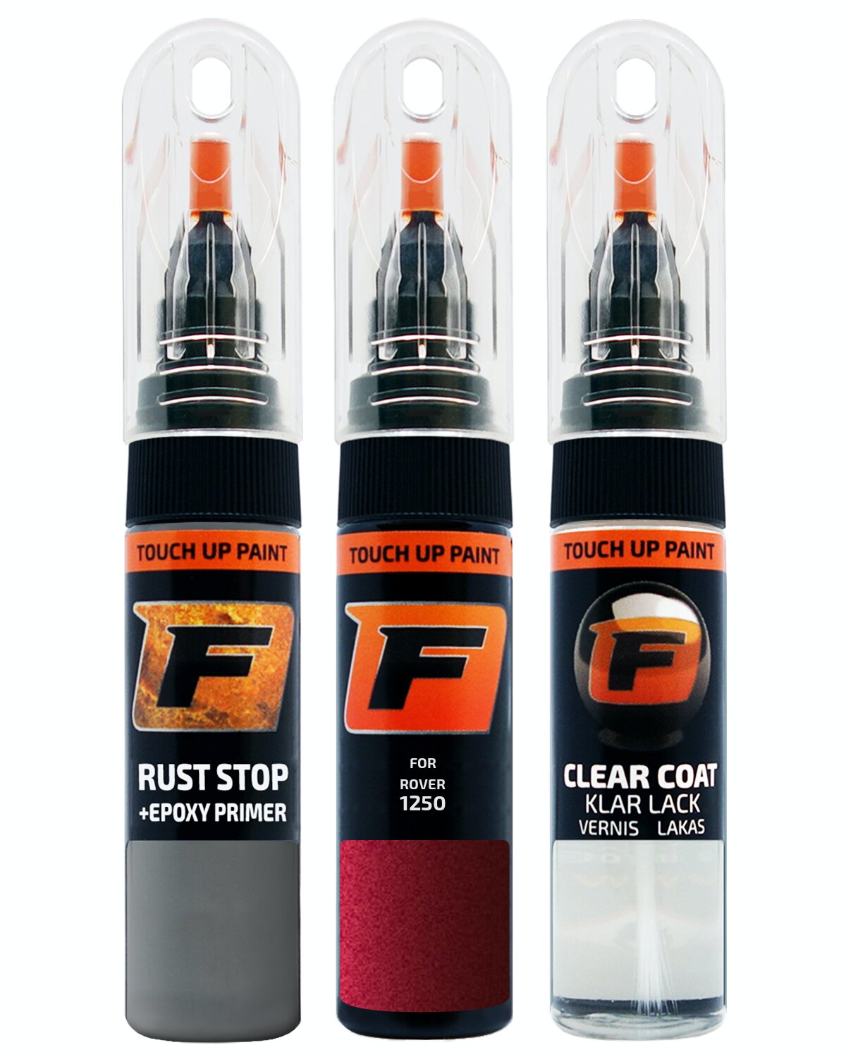 for ROVER 1250 COPPERLEAF (JOHN) RED TOUCH UP PAINT Pen Kit Scratch Repair Set - Picture 10 of 10