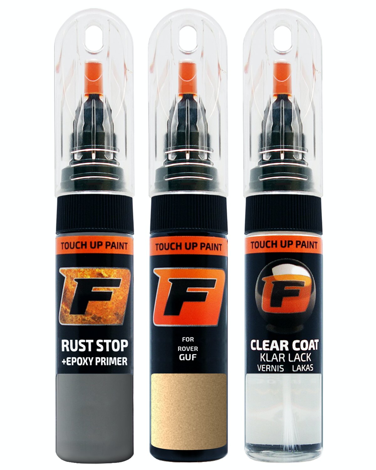 for ROVER GUF CORDOBA SIENNA COPPER GOLD TOUCH UP PAINT Pen Kit Scratch Repair - Picture 10 of 10